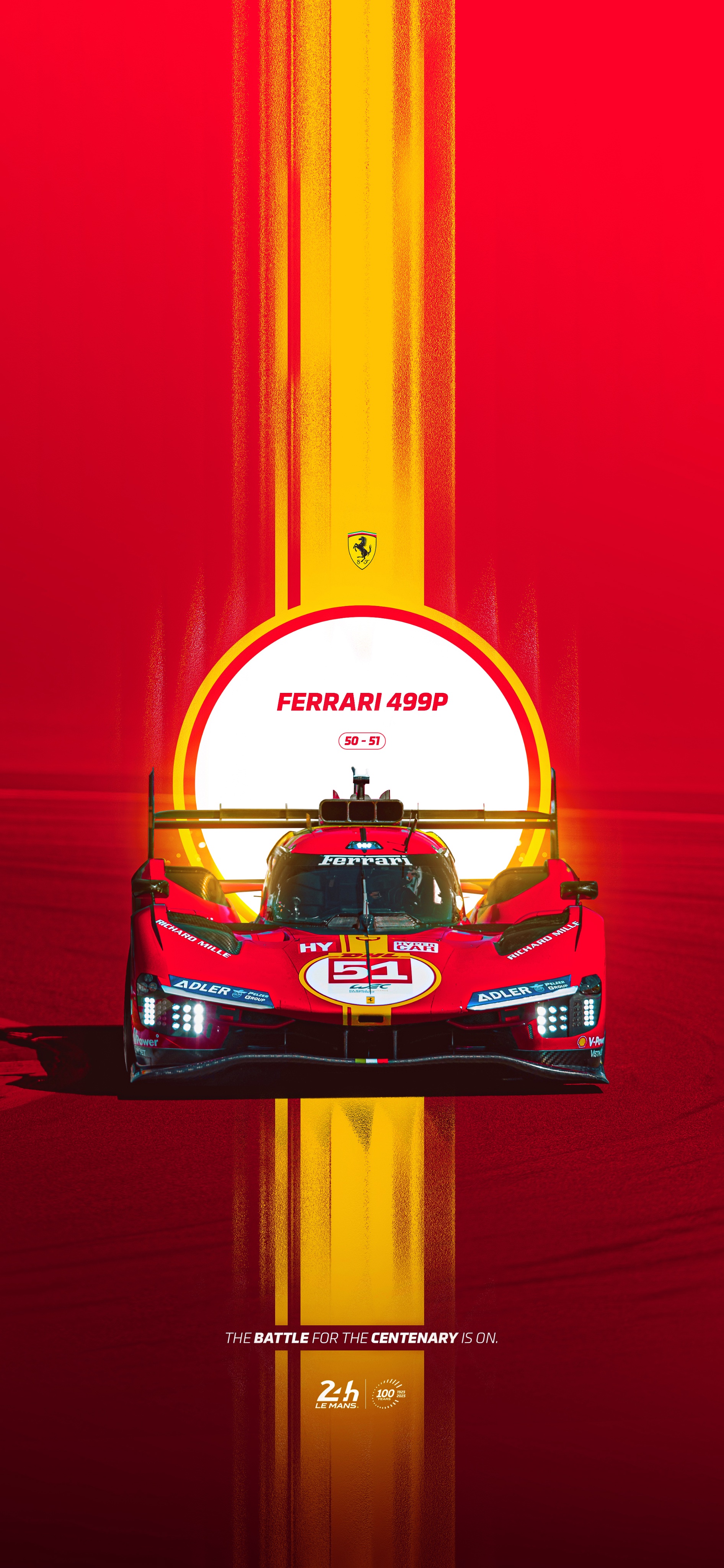 Hours of Le Mans WALLPAPERS ⚡️ Support your favourite team in using one of these wallpaper