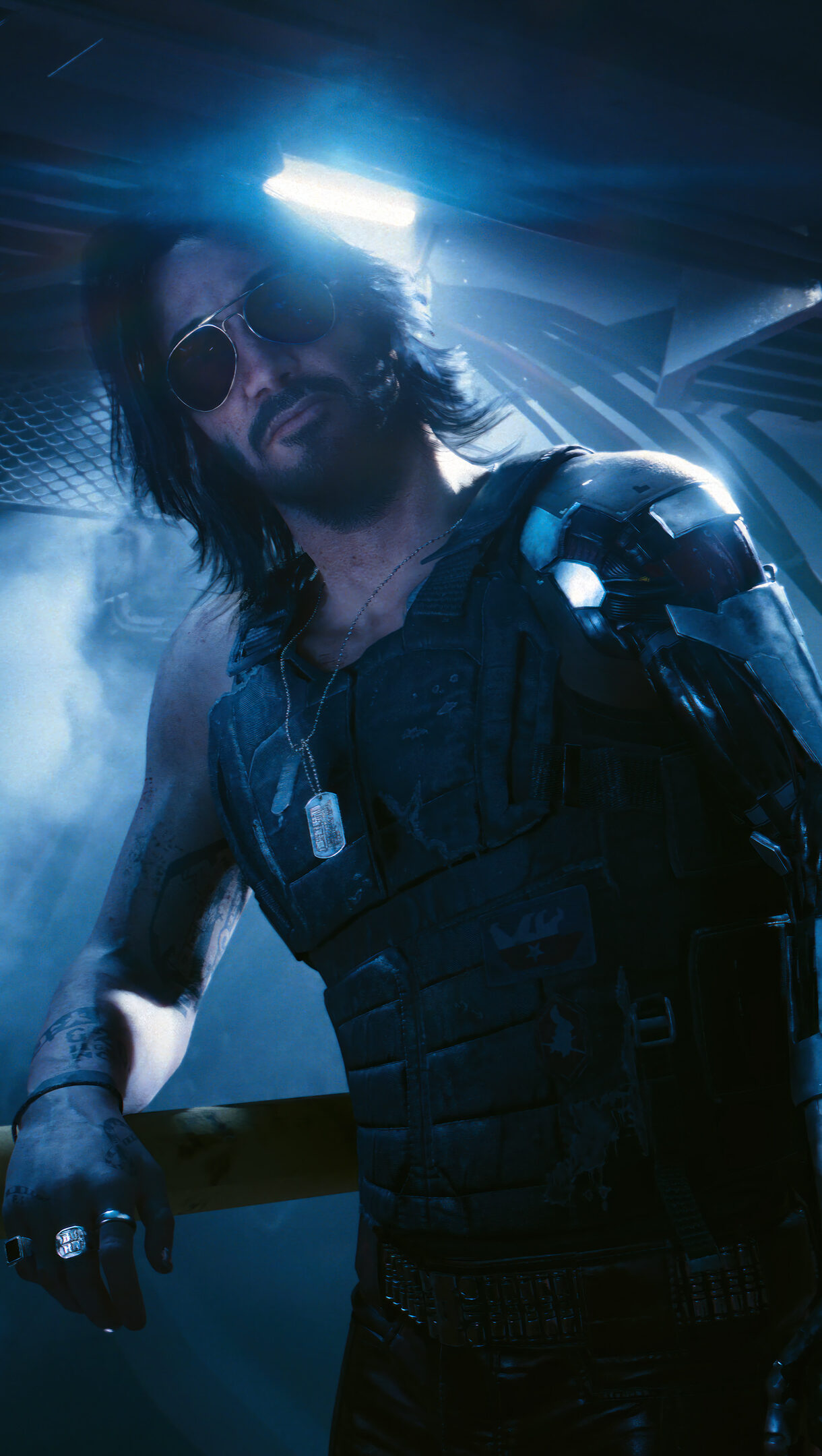 Johnny Silverhand Cyberpunk 2077 4K Wallpaper Free 4K Desktop Wallpaper