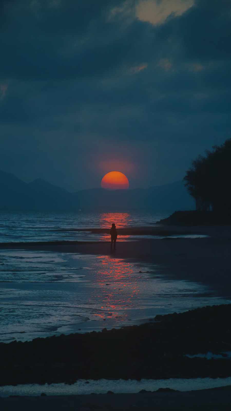 sun stars to sleep iPhone Wallpaper