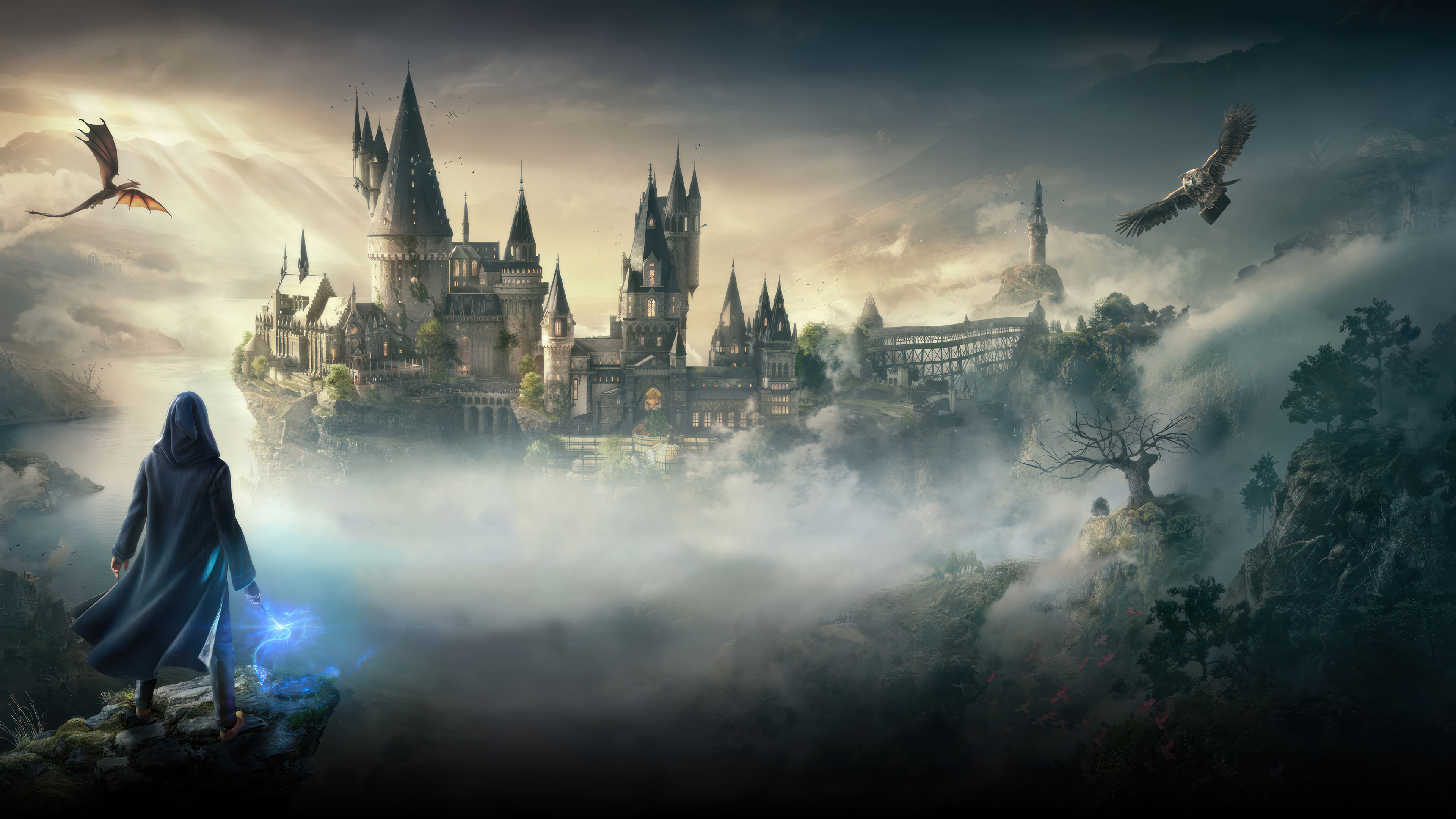 Hogwarts Legacy Castle Wallpaper 4K HD PC j