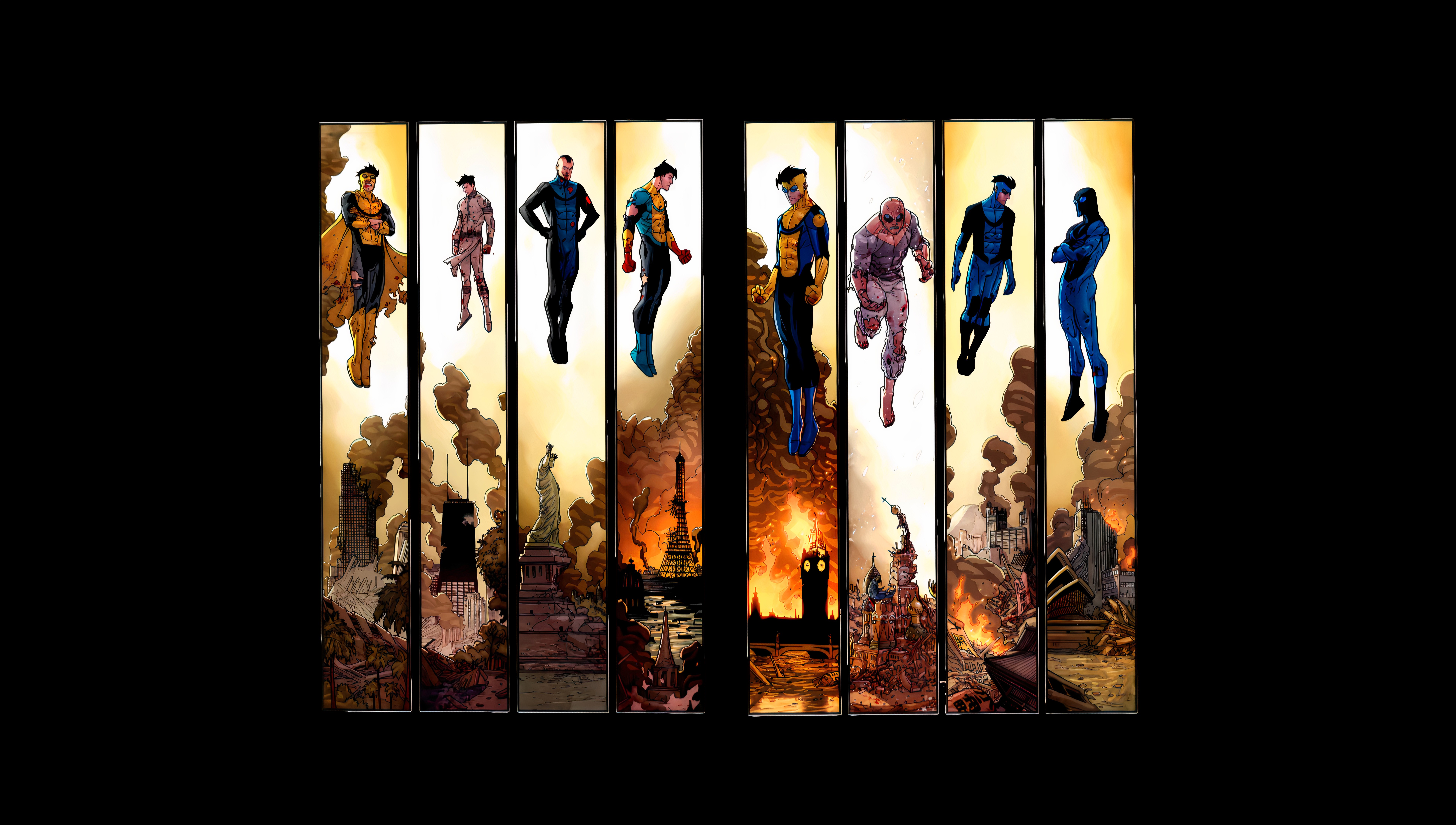 Some Invincible Wars Wallpaper [7680x4320]