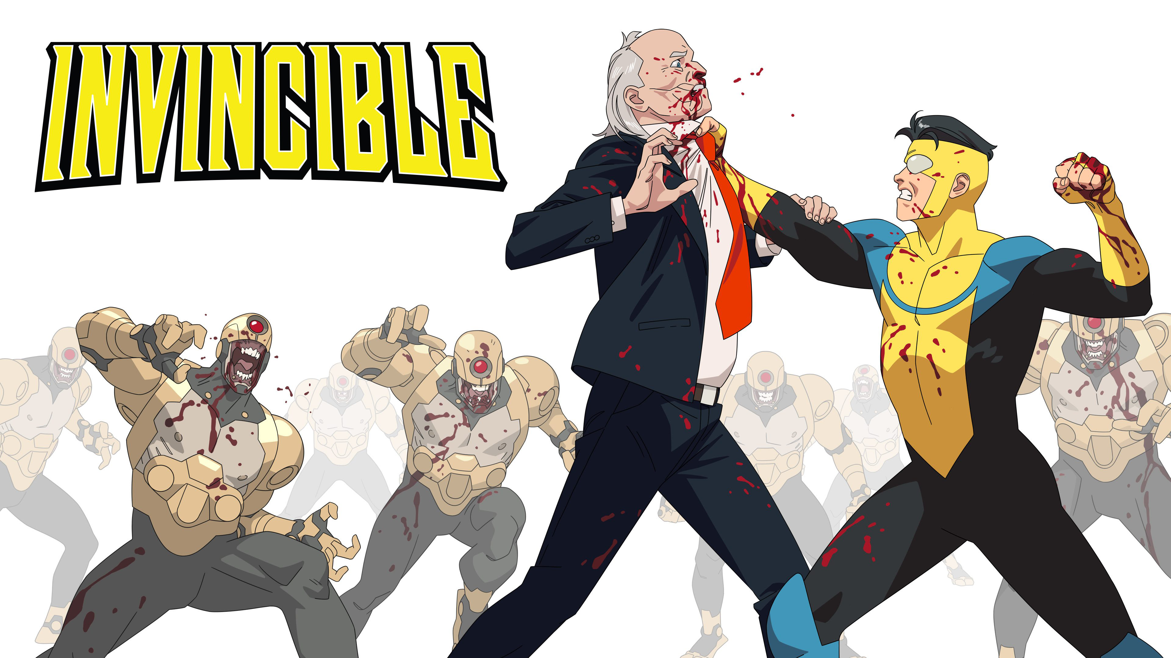 Invincible Wallpaper 4K, Season 3, 2025 series