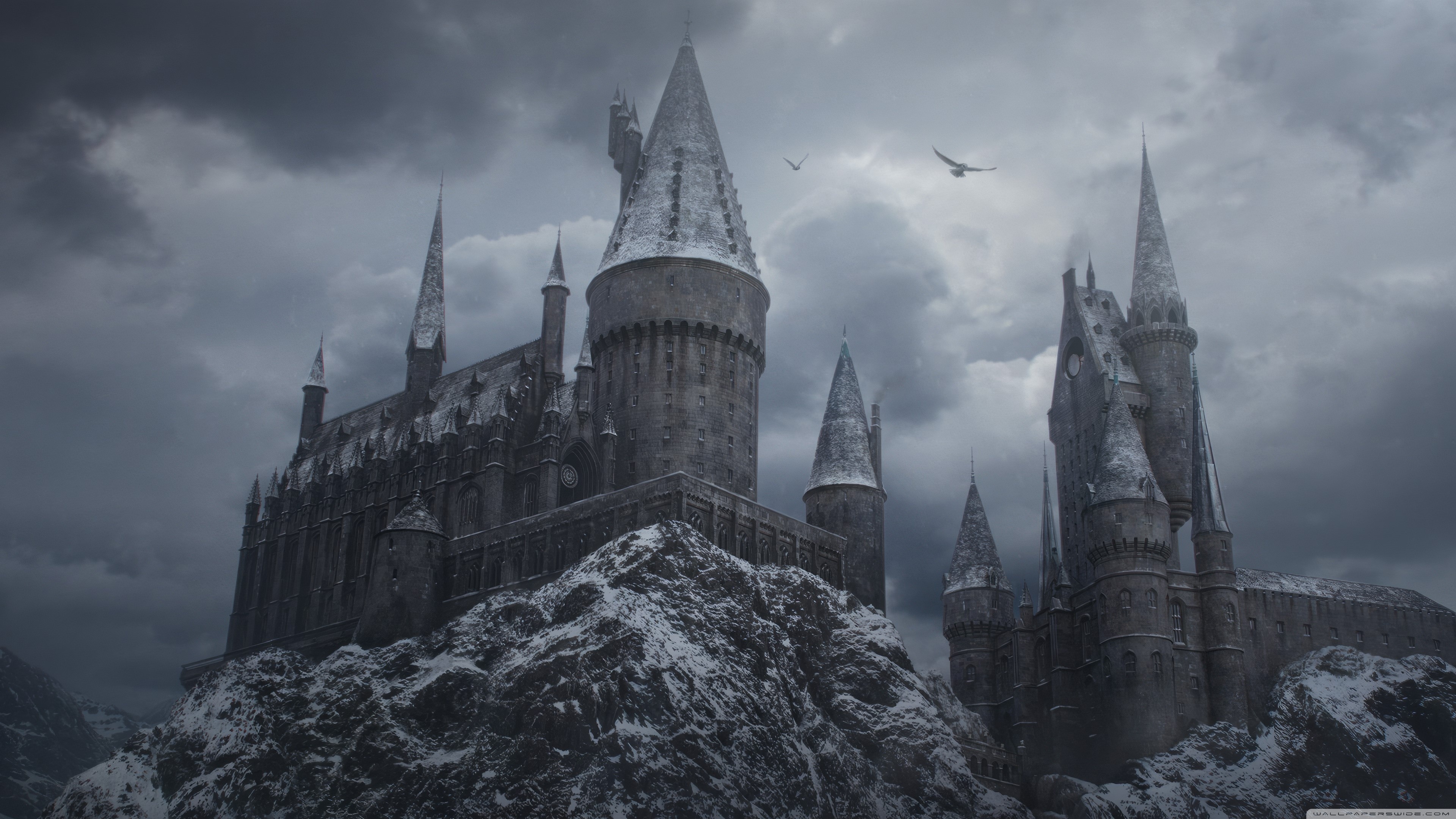 Hogwarts School of Witchcraft and Wizardry 4K UHD Wallpaper for UltraHD Desktop and TV, Widescreen and UltraWide Display, Smartphone and Tablet Devices
