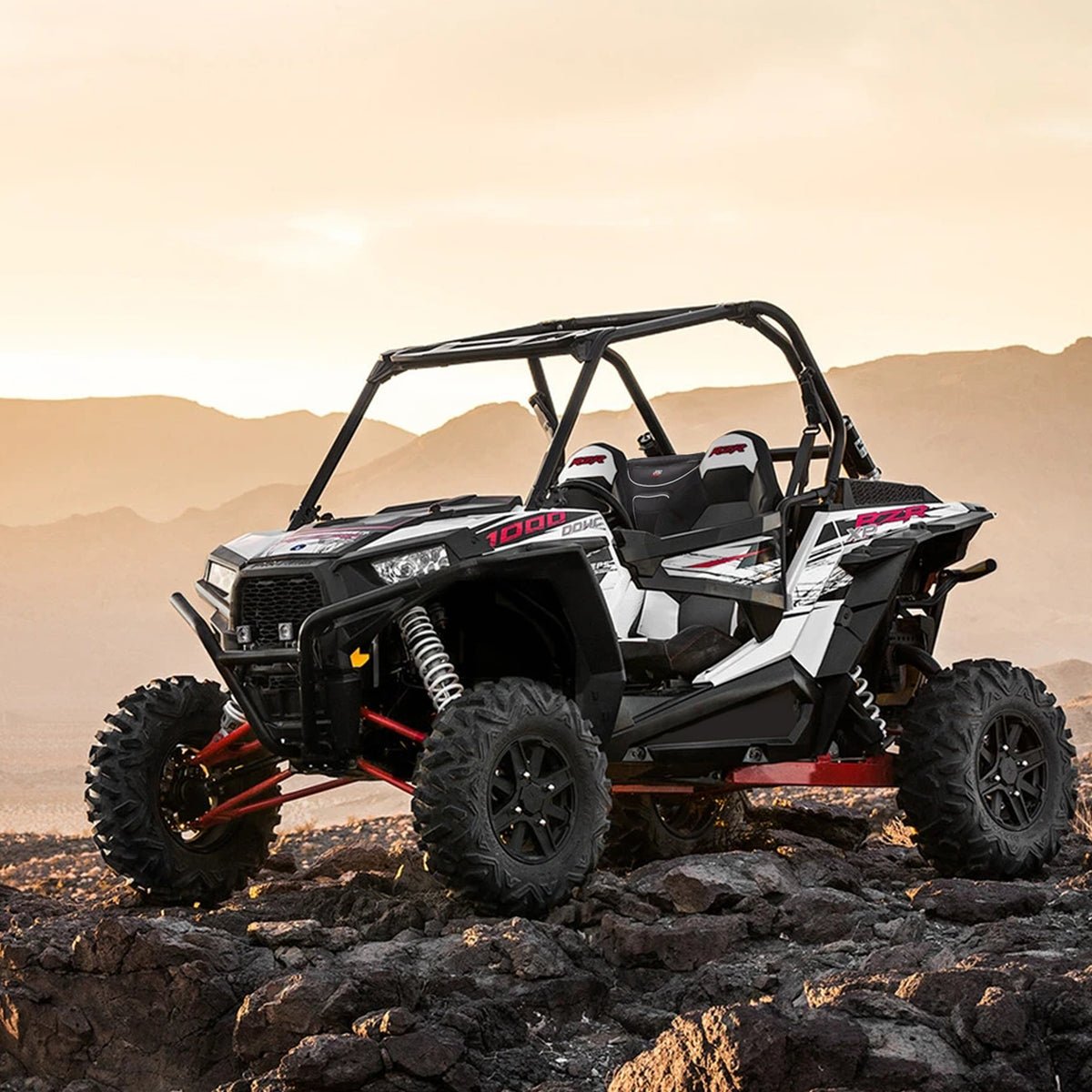 UTV Cab Pack Center Seat Storage Bag Compatible with Polaris RZR 570 8