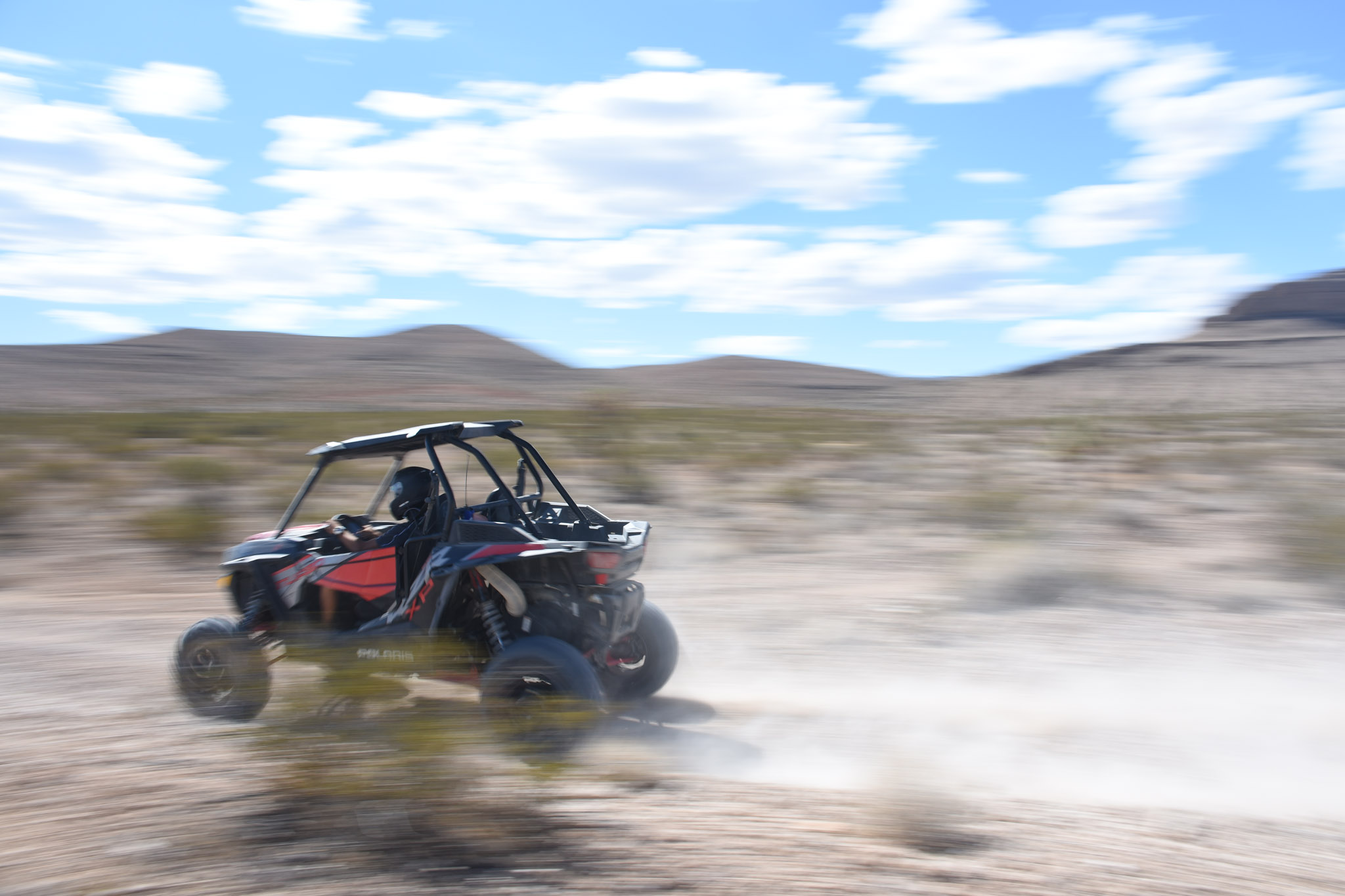 Crossing (Part of) the Mojave Desert at 76 MPH in the Polaris RZR Dynamix