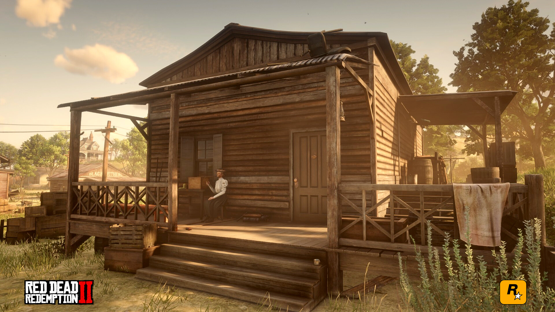 House Building RDR2 Wallpapers Wallpaper Cave