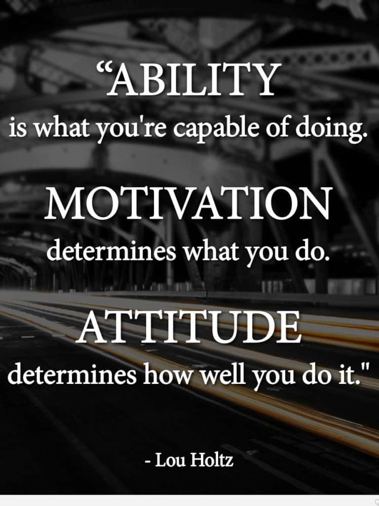 Download Lou Holtz Football Quote Wallpaper