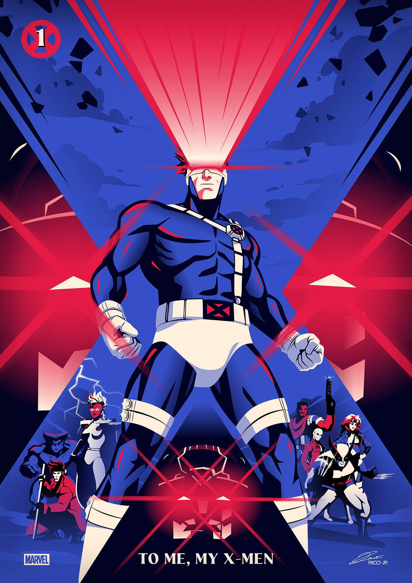 X MEN 97 Collection Posters - Behance