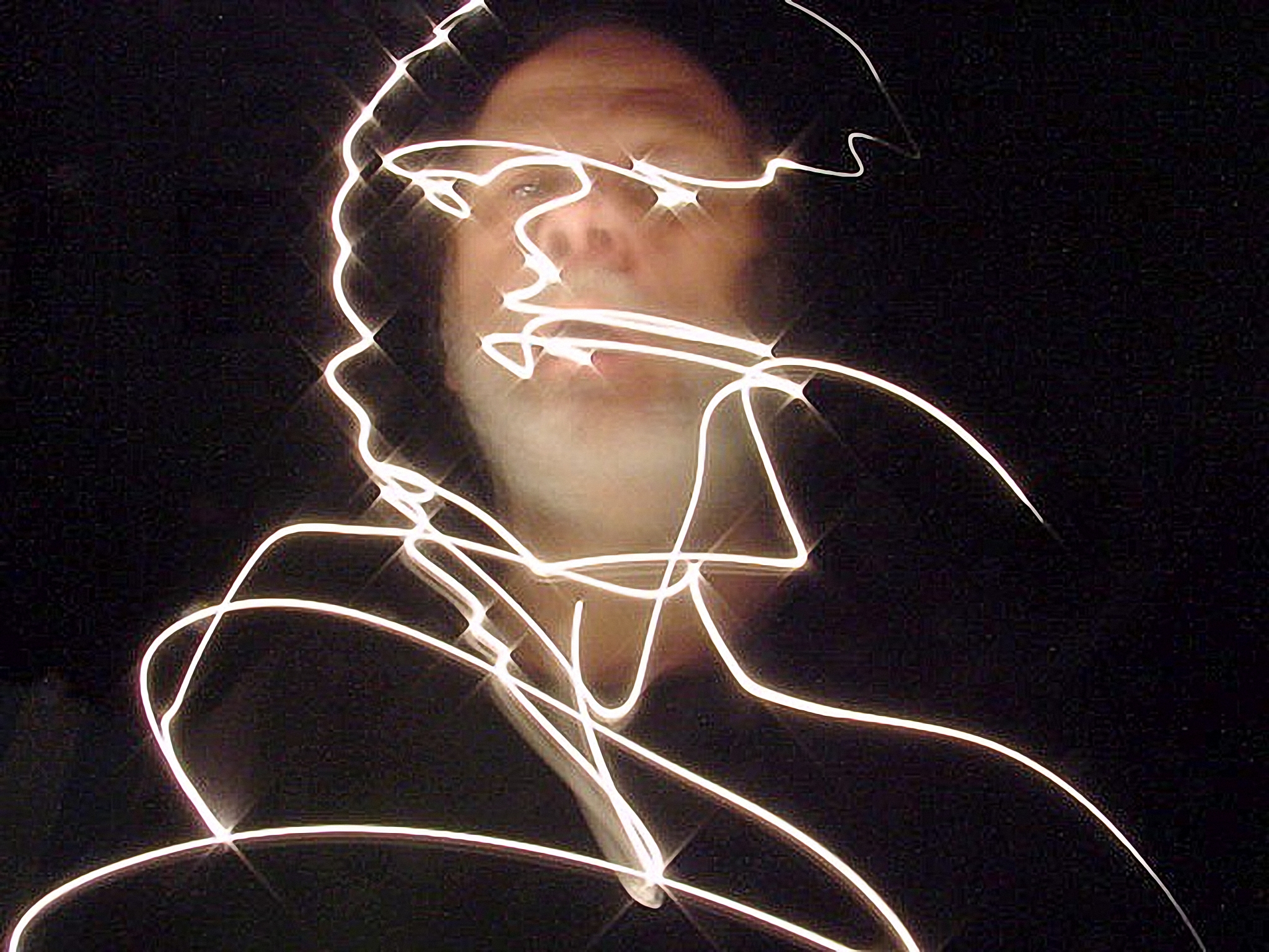 Self Portrait Experimental Digital Photography By Rick