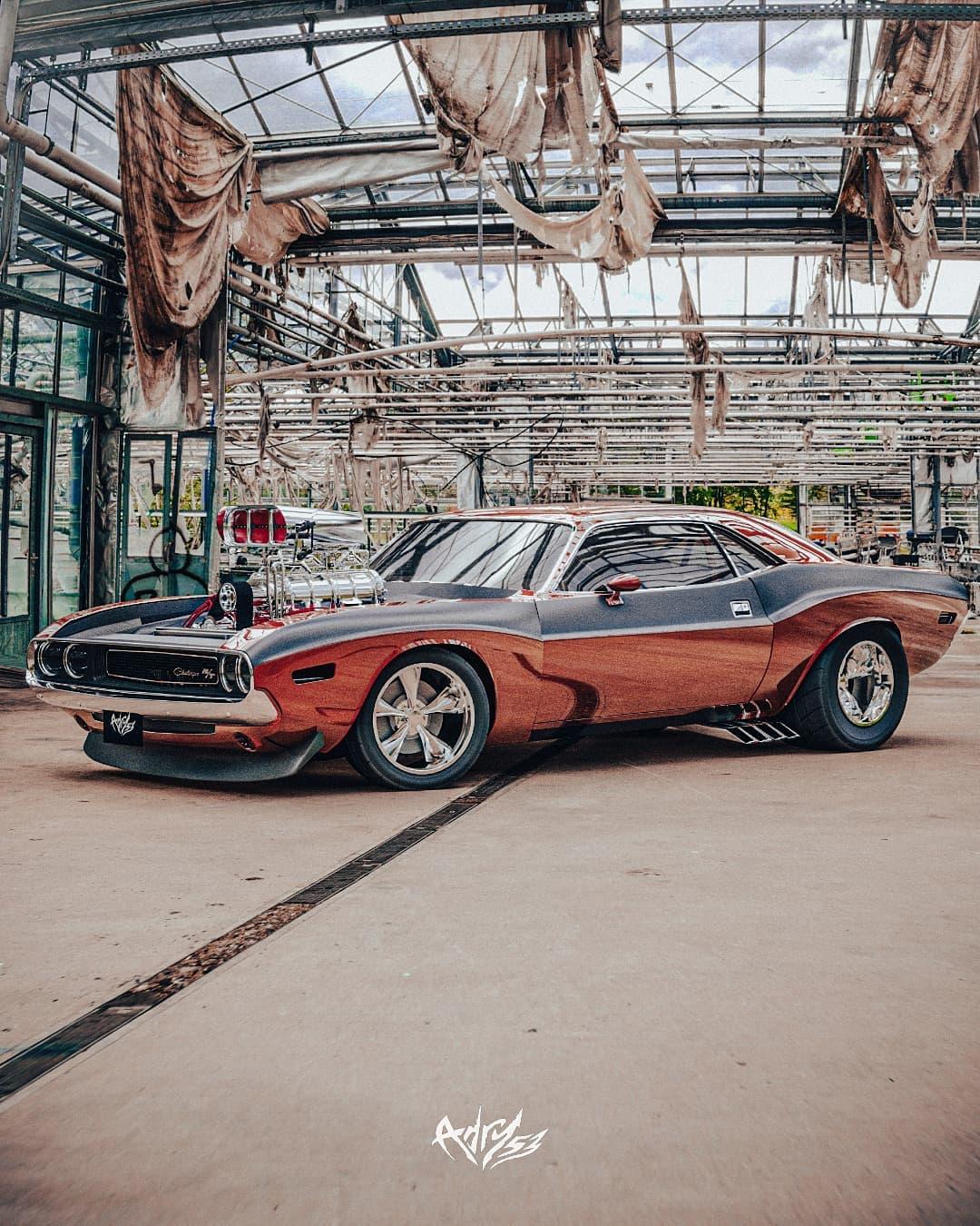 Dodge Challenger with a 426 Hemi