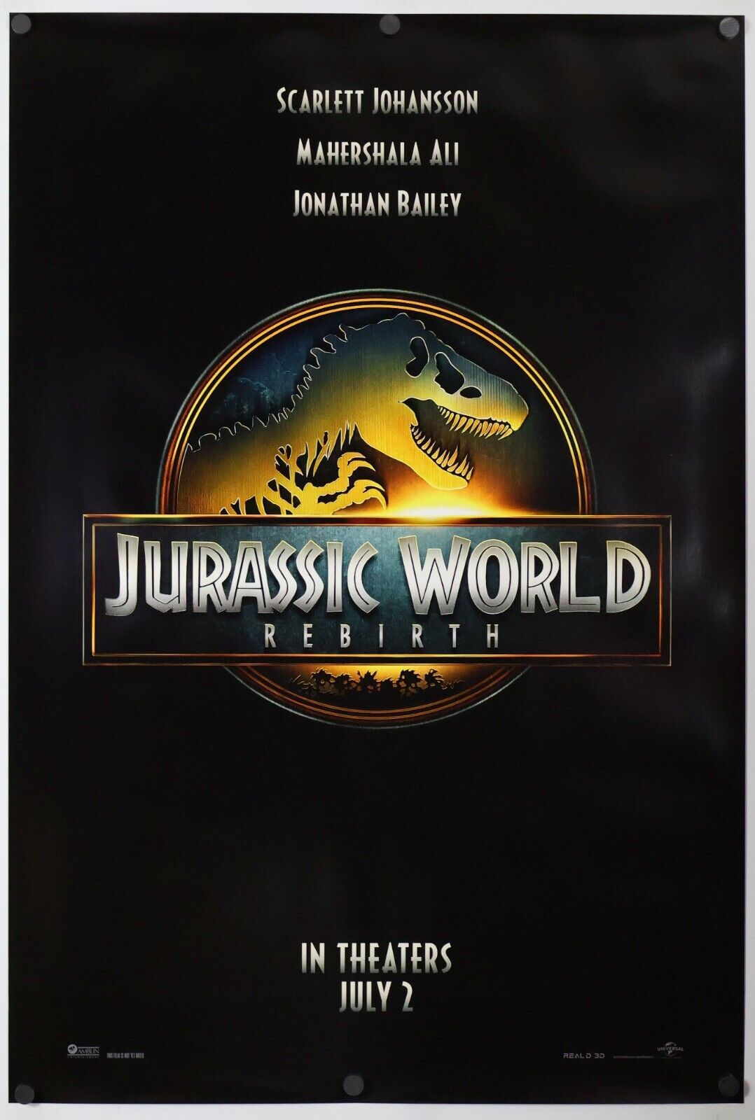 JURASSIC WORLD REBIRTH POSTER