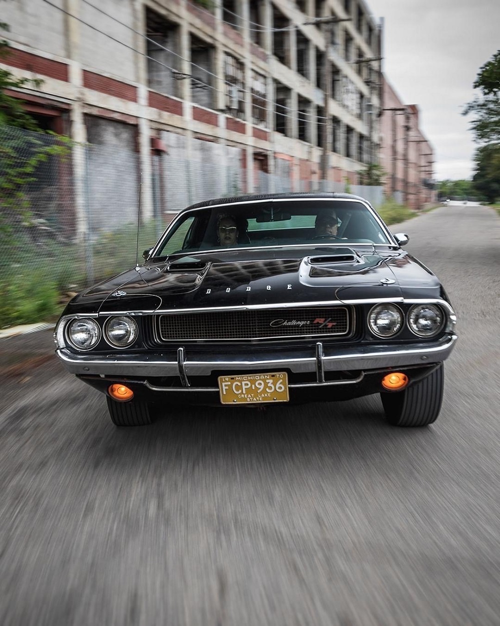 A Look at the Black Ghost Dodge Challenger and the Man Behind the Wheel