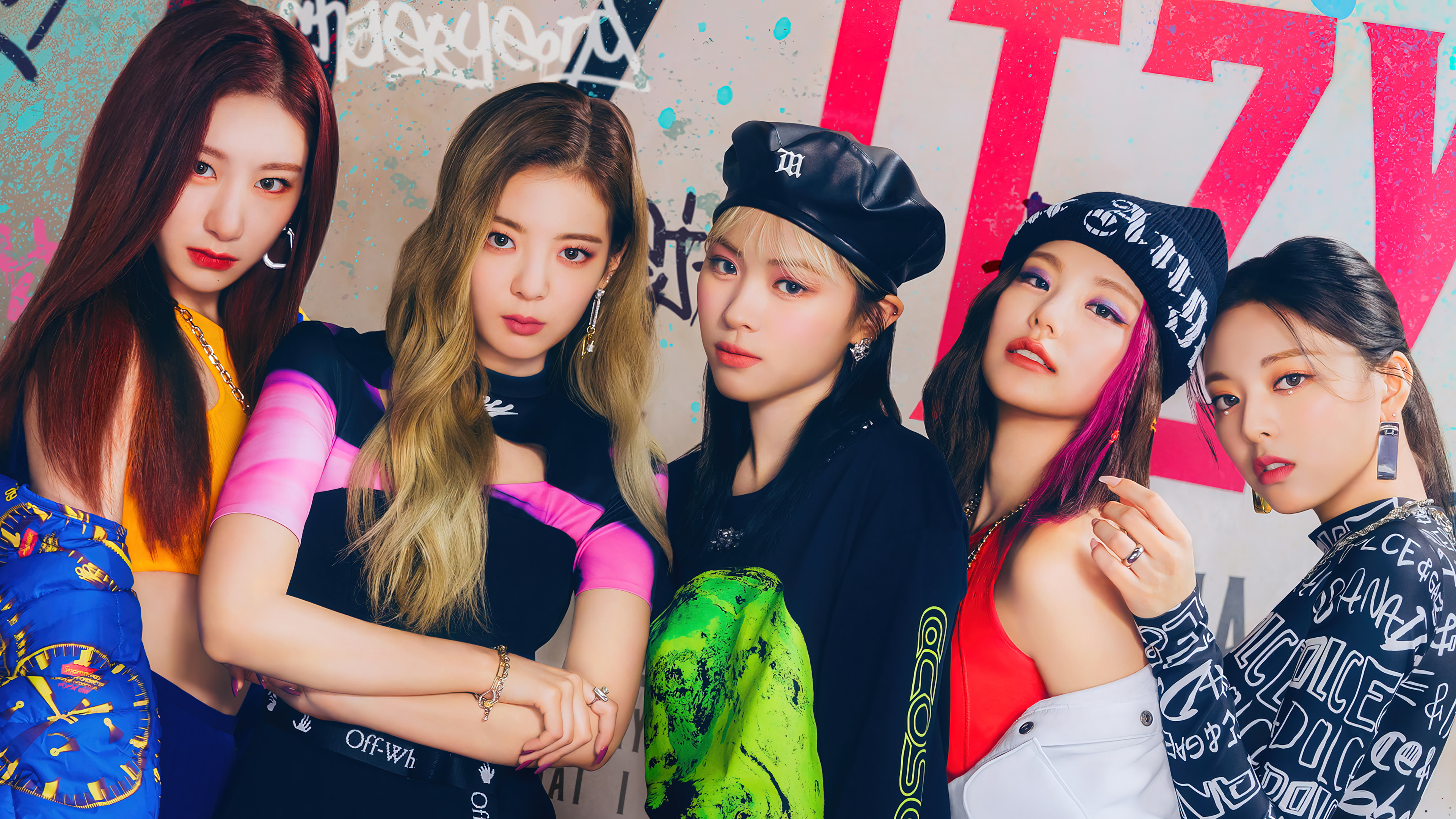 ITZY Japanese Album Wallpaper 4K PC Desktop e