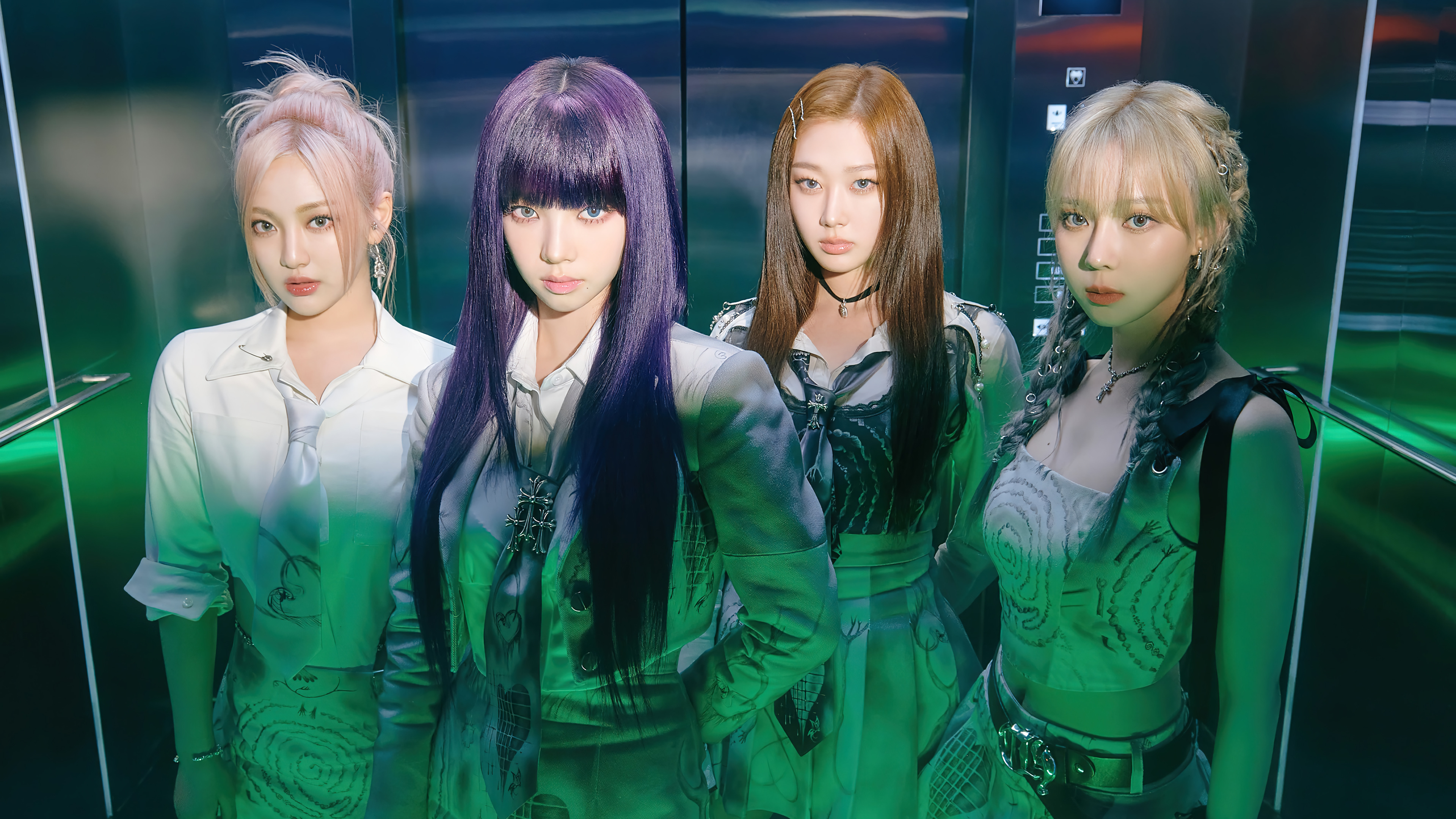 Aespa Girls 2nd Mini Album All Members Wallpaper 4K HD PC h