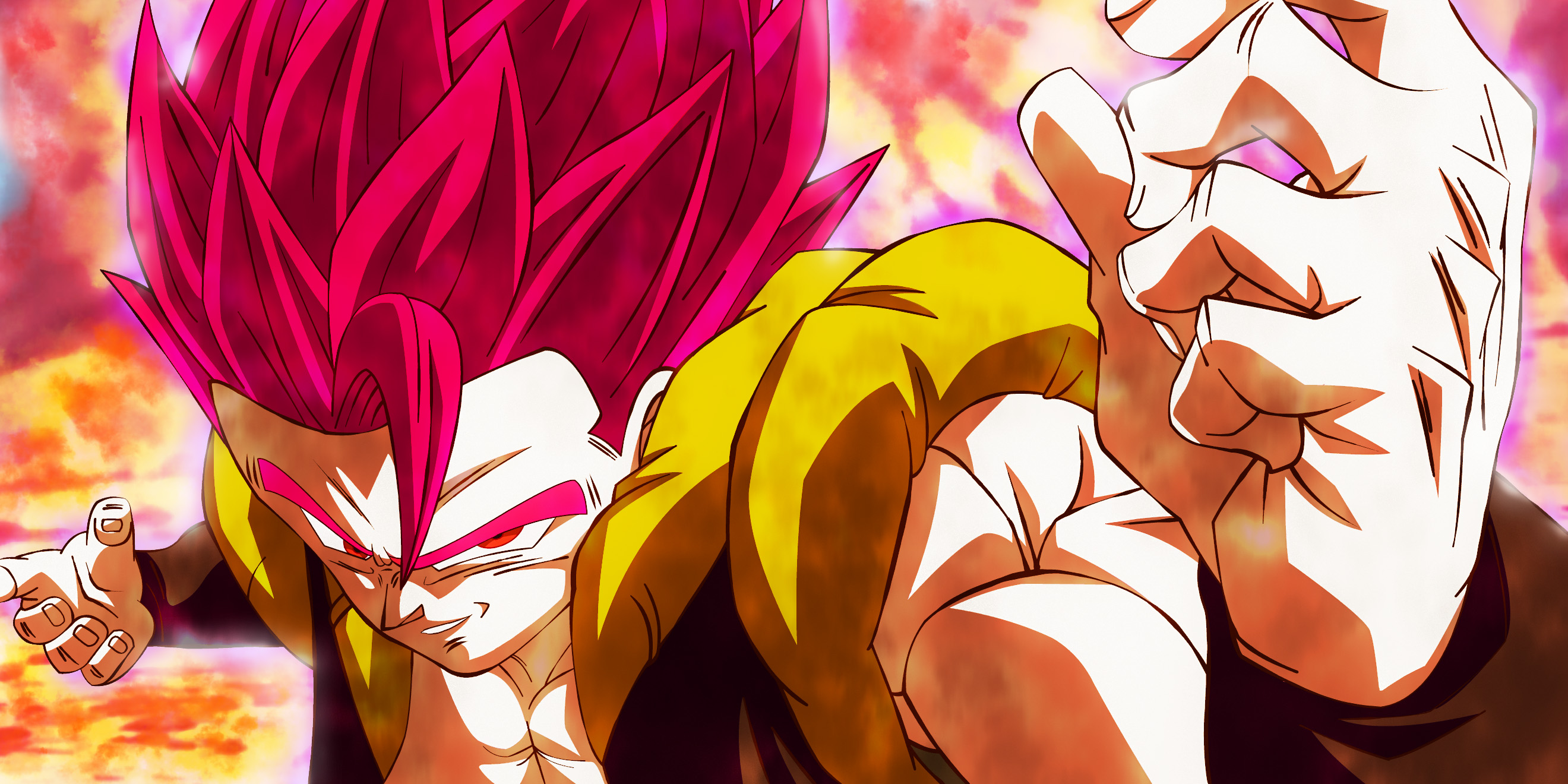 Download Super Saiyan God Gogeta (Dragon Ball) Anime Dragon Ball Super HD Wallpaper