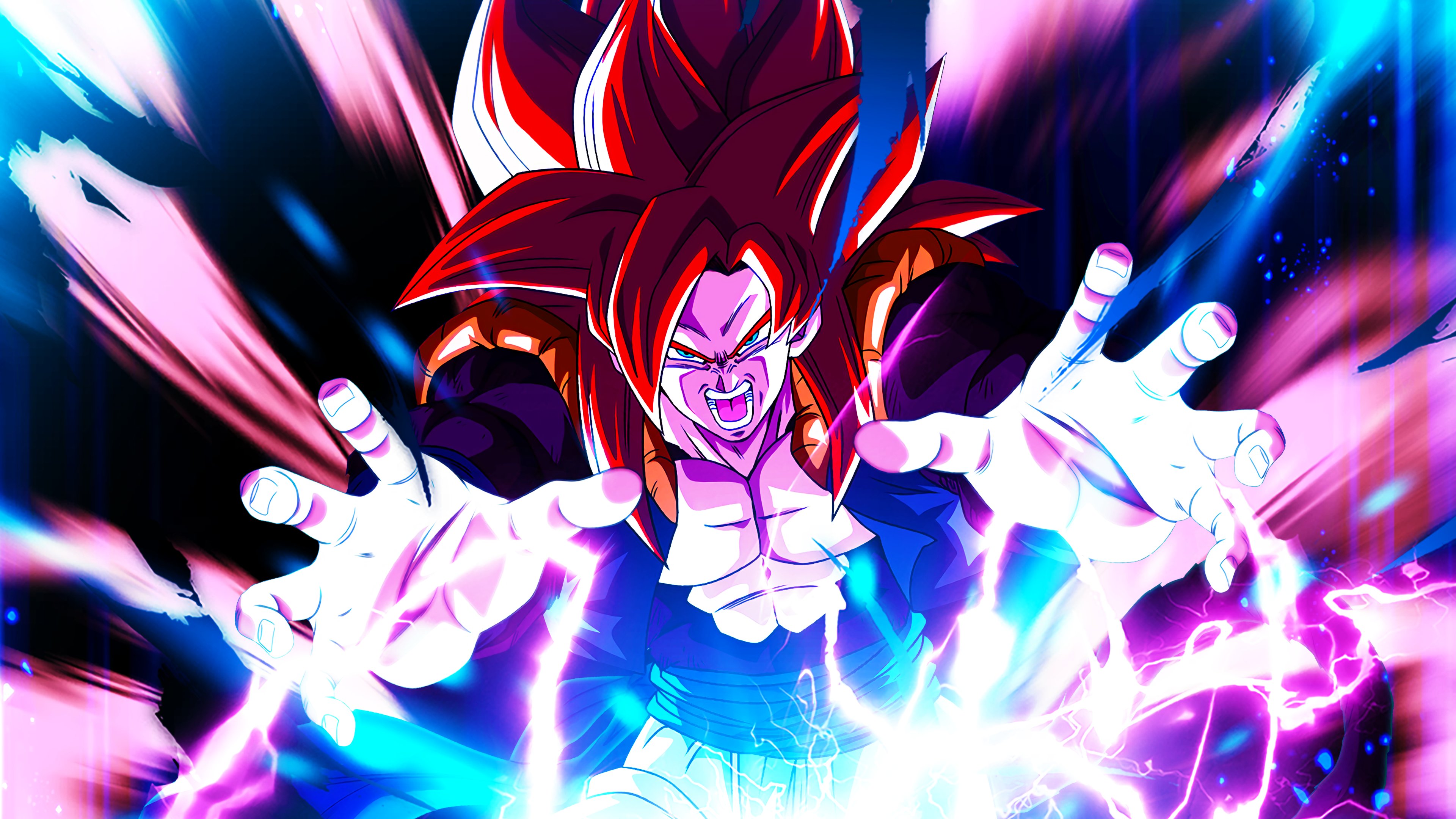 Hydros Legends Limited Sparking Super Saiyan 4 Gogeta HD + 4K PC Wallpaper + 4K Phone Wallpaper Version 2! #DBLegends #DragonBallLegends #DBL3rdAnniversary