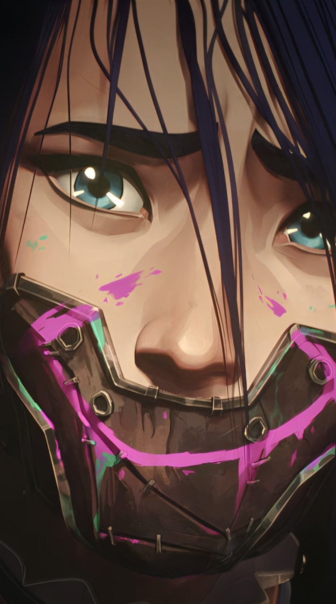 ARCANE Scenes ➆.. save wn era we talk about how is caitlyn looking at vi as her protector!! while jinx was pointing the gun towards her!! #arcane #caitlyn