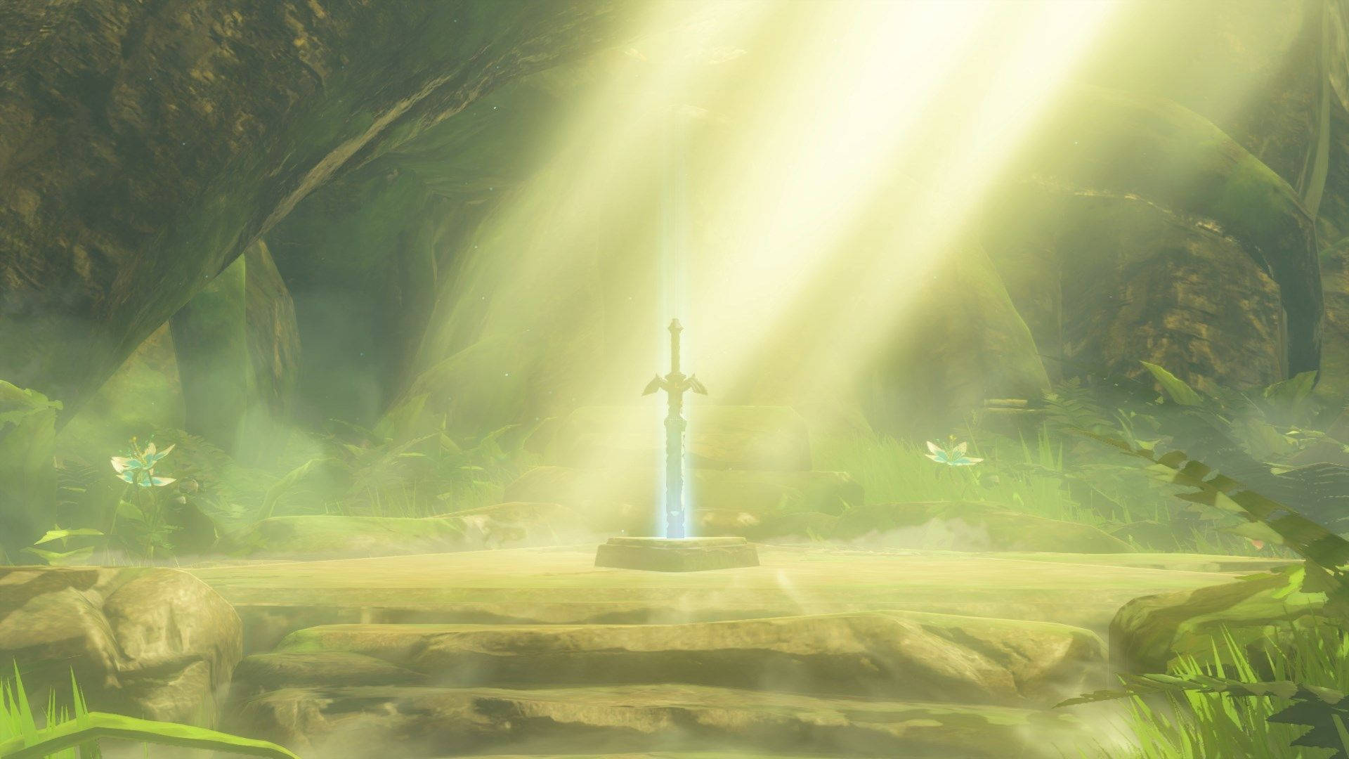 Hd Breath Of The Wild Master Sword Wallpaper