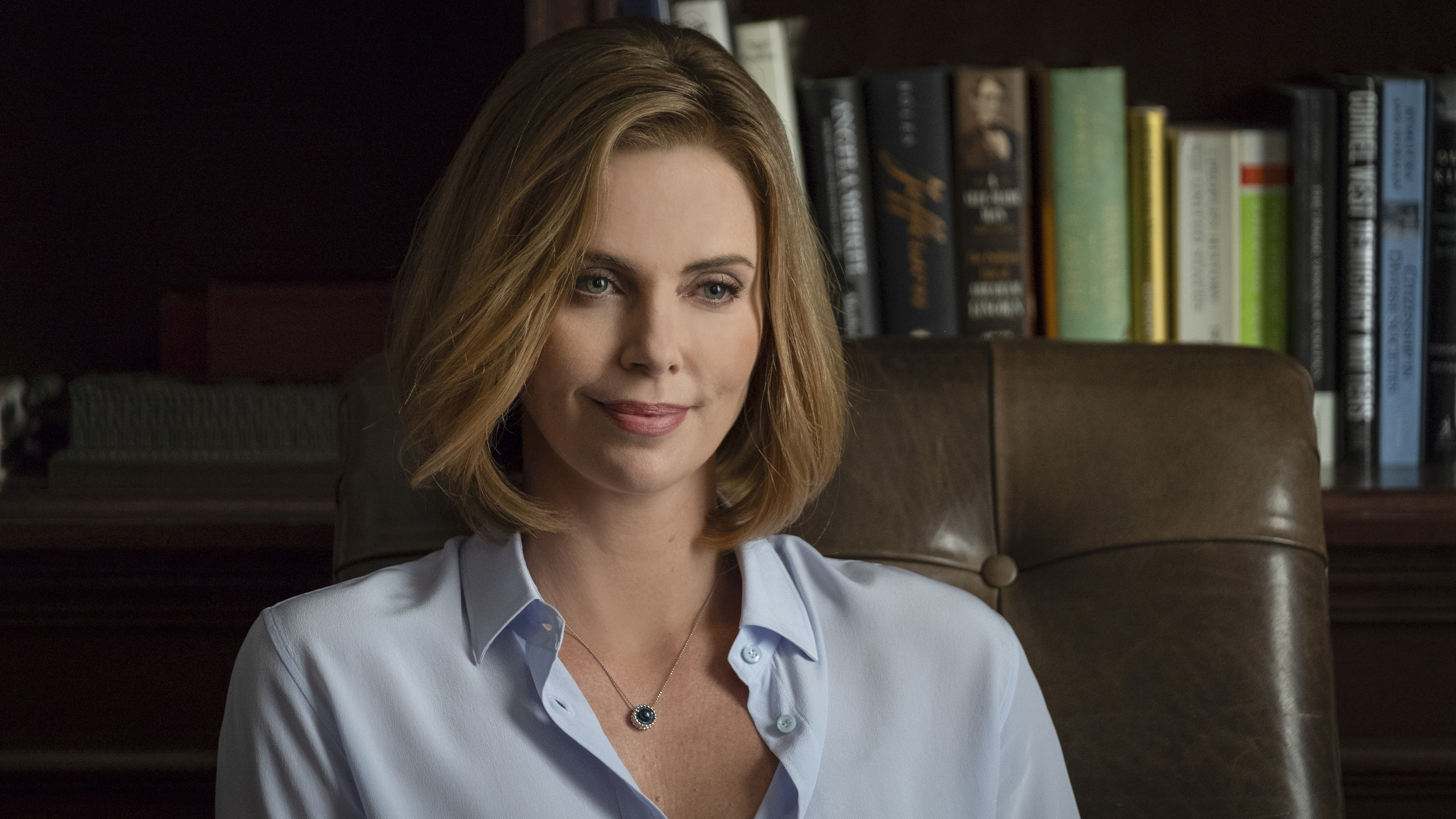 Long Shot 2019 Charlize Theron 4K Wallpaper