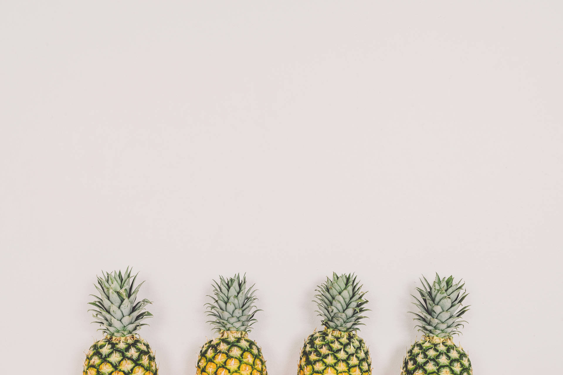 Pineapples Summer Mood Wallpaper