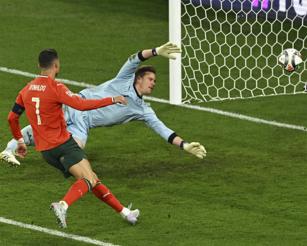 Cristiano Ronaldo Leads Portugal To Nations League Final With 2 1 Win Over Germany