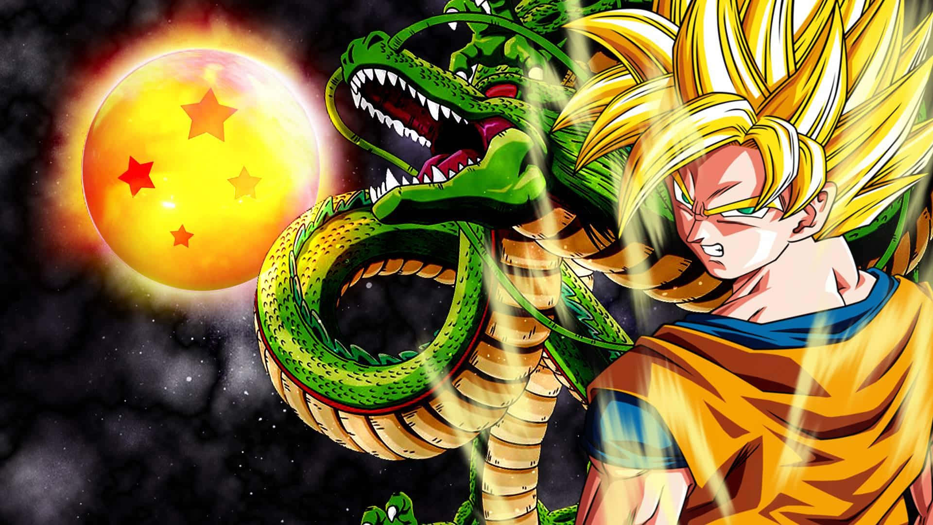 Download Dragon Ball Z Goku And Shenron Picture