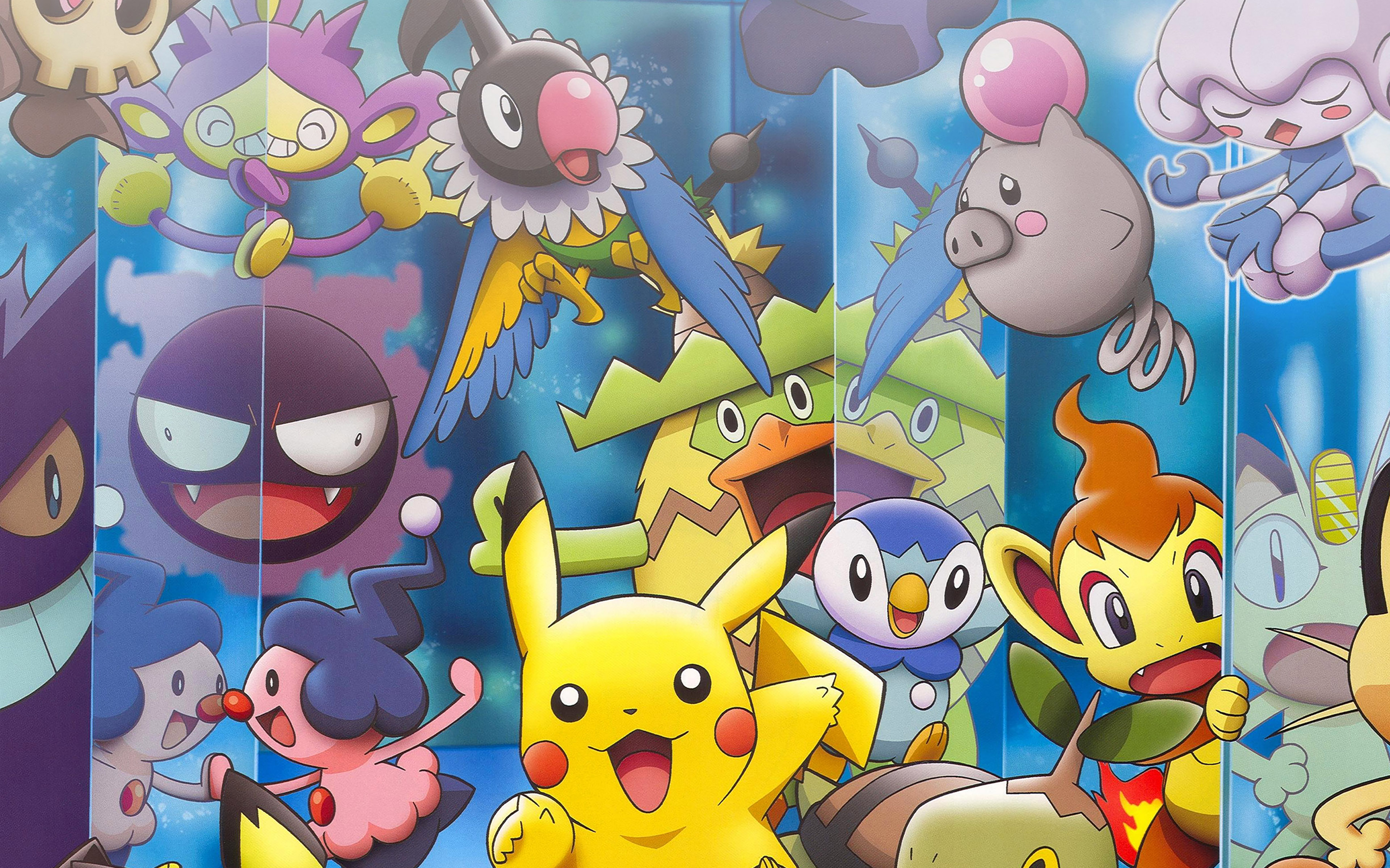 wallpaper for desktop, laptop. wallpaper pokemon friends anime