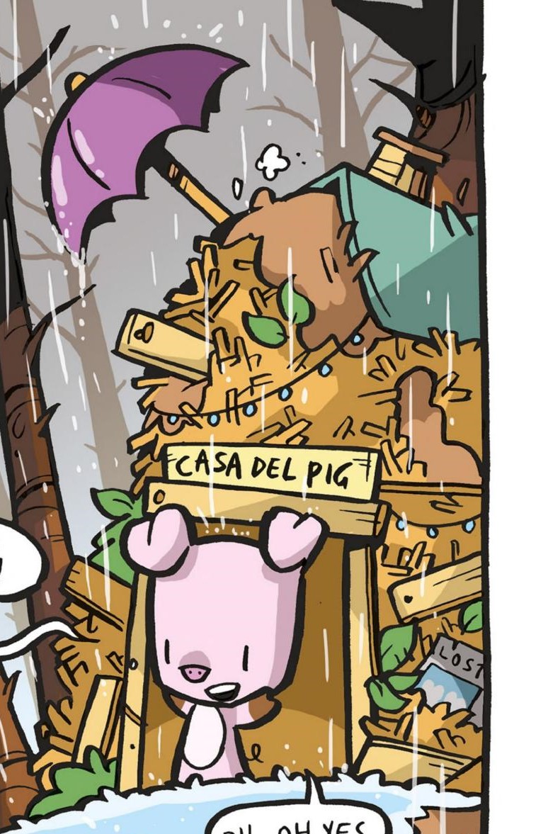 Casa Del Pig. Bunny vs Monkey
