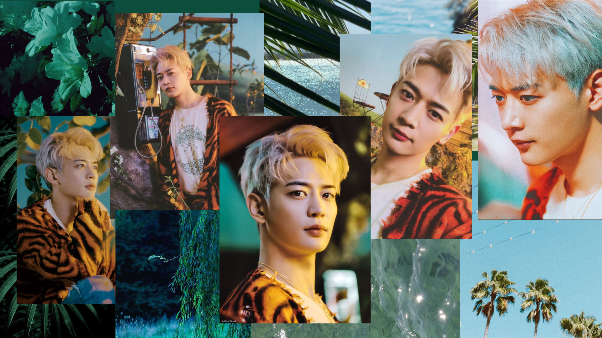 I made SHINee desktop background
