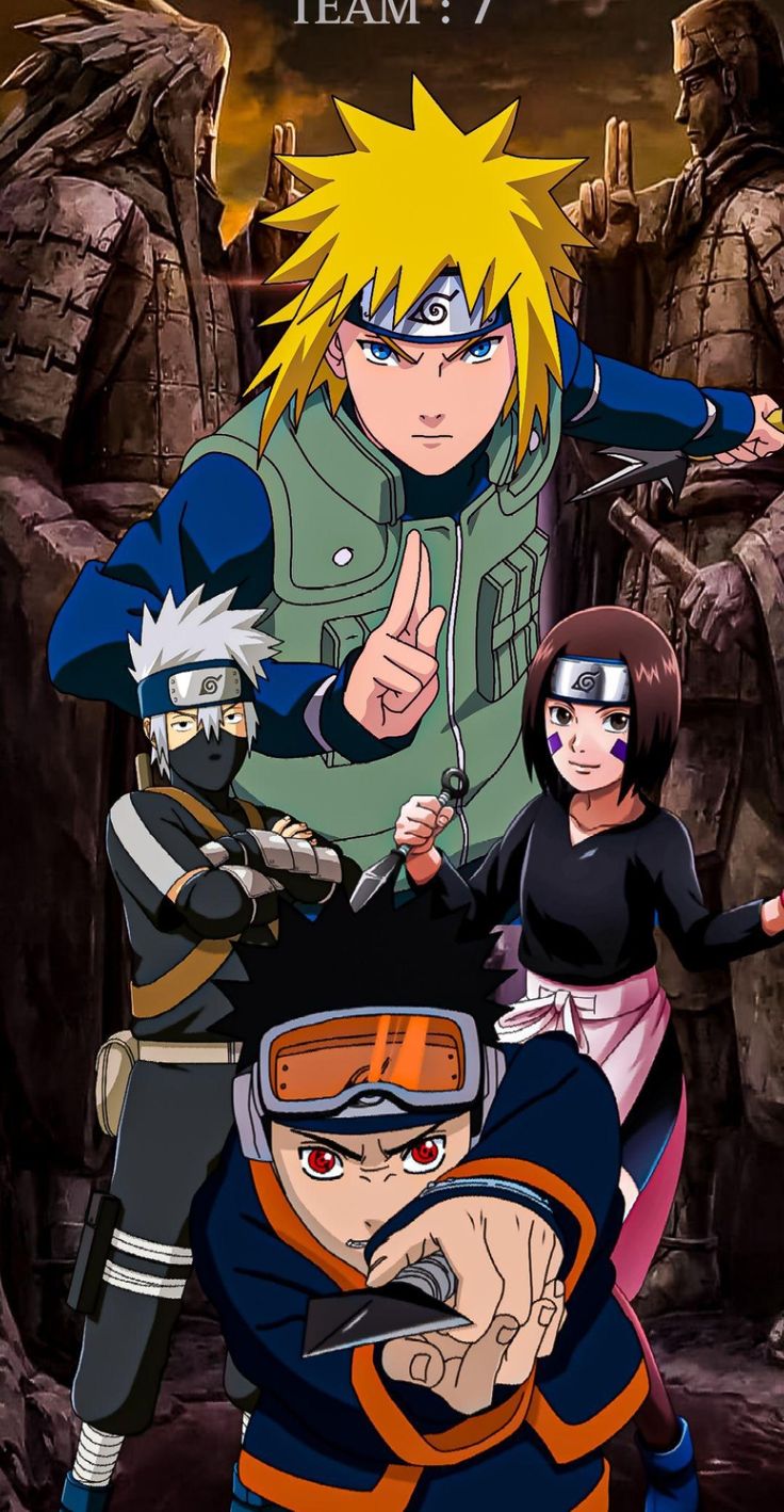 Naruto's Team. kakashi hatake wallpaper