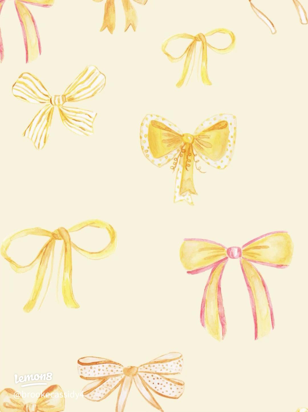 Cute Bow Wallpaper: Aesthetic Designs for Your Space