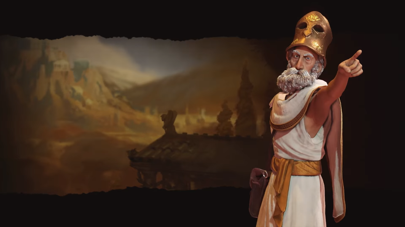 Civilization 6 trailer introduces Greece and leader Pericles