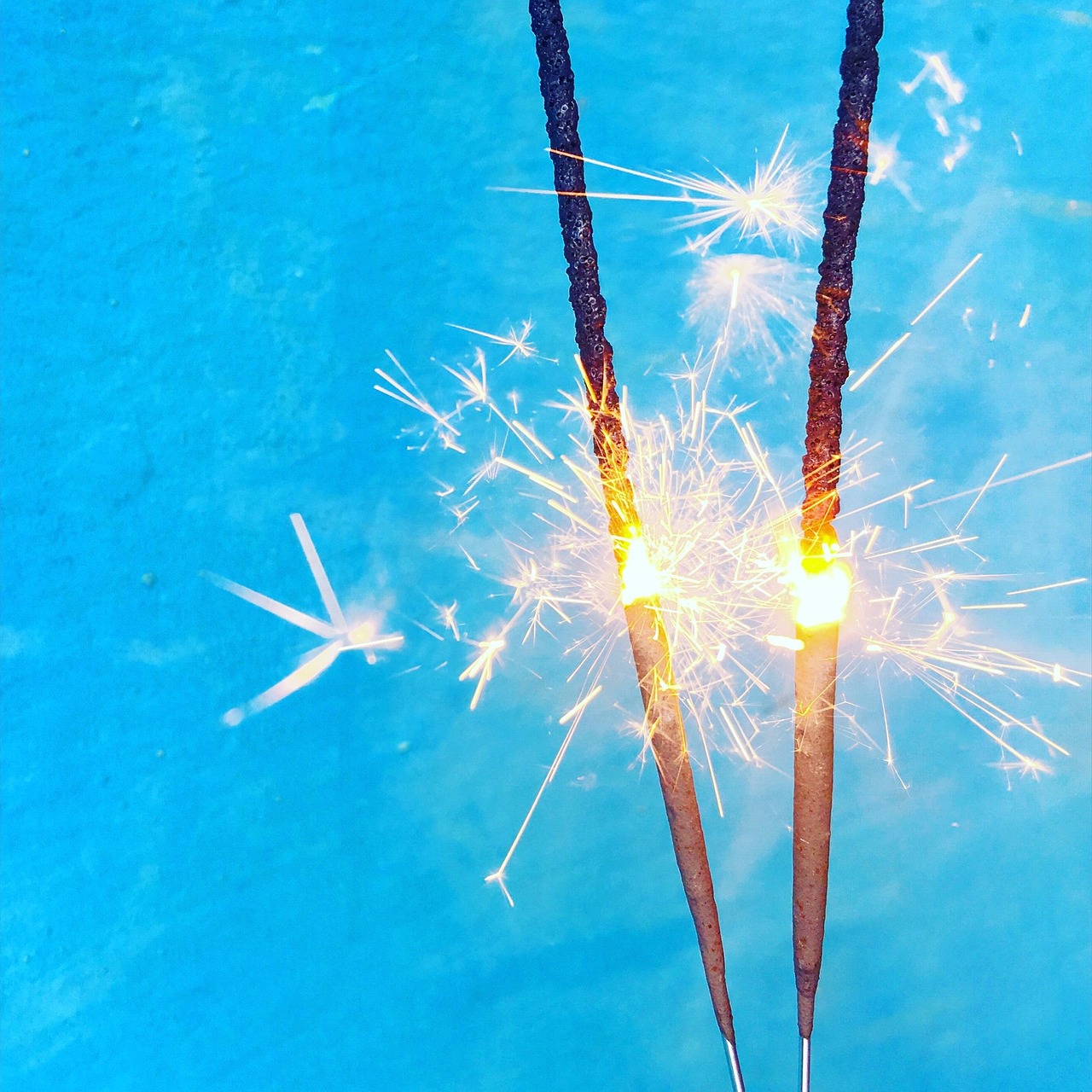 Free Sparkler & Fireworks Image