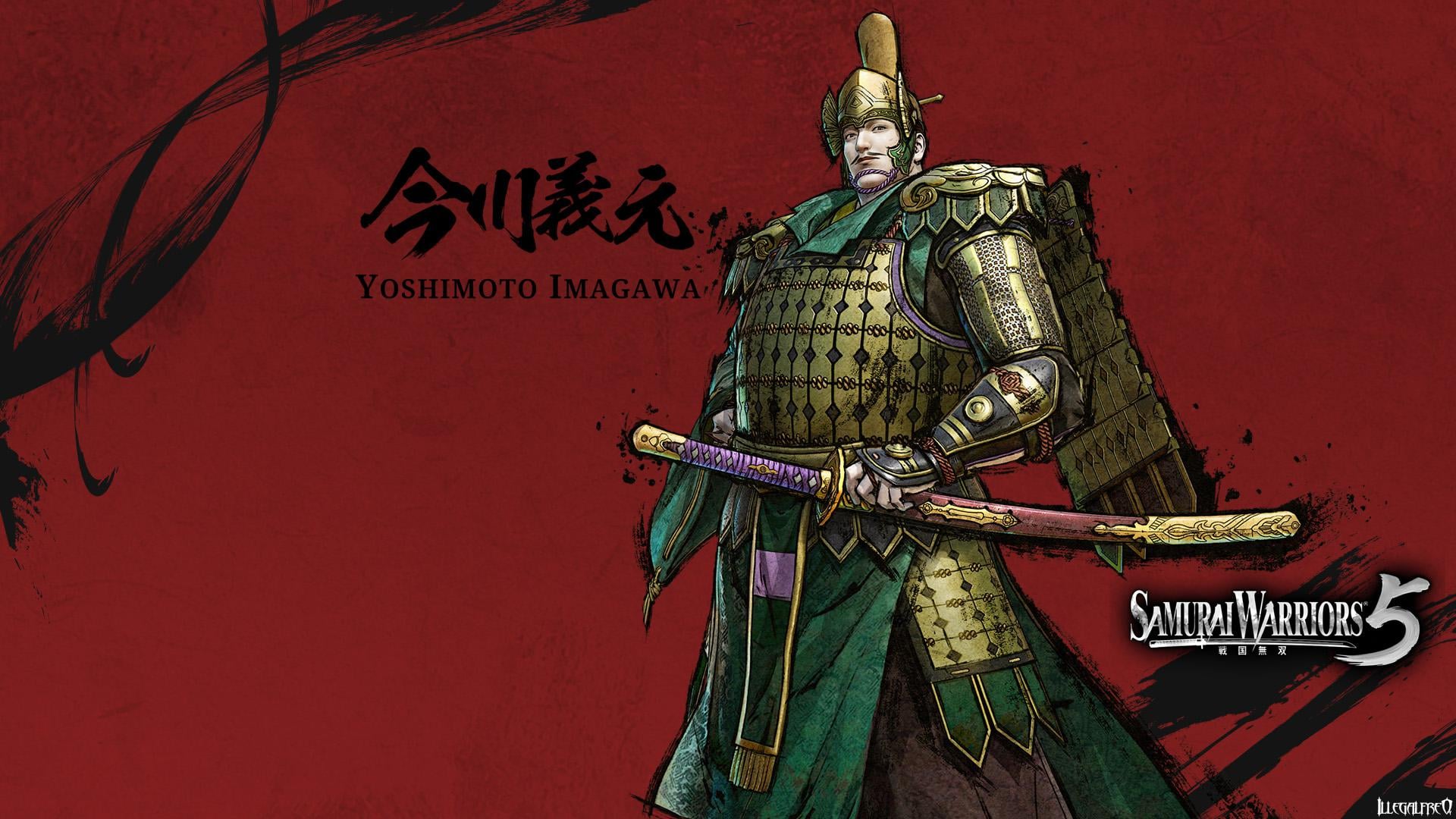 I made some 1080p character wallpaper for Samurai Warriors 5