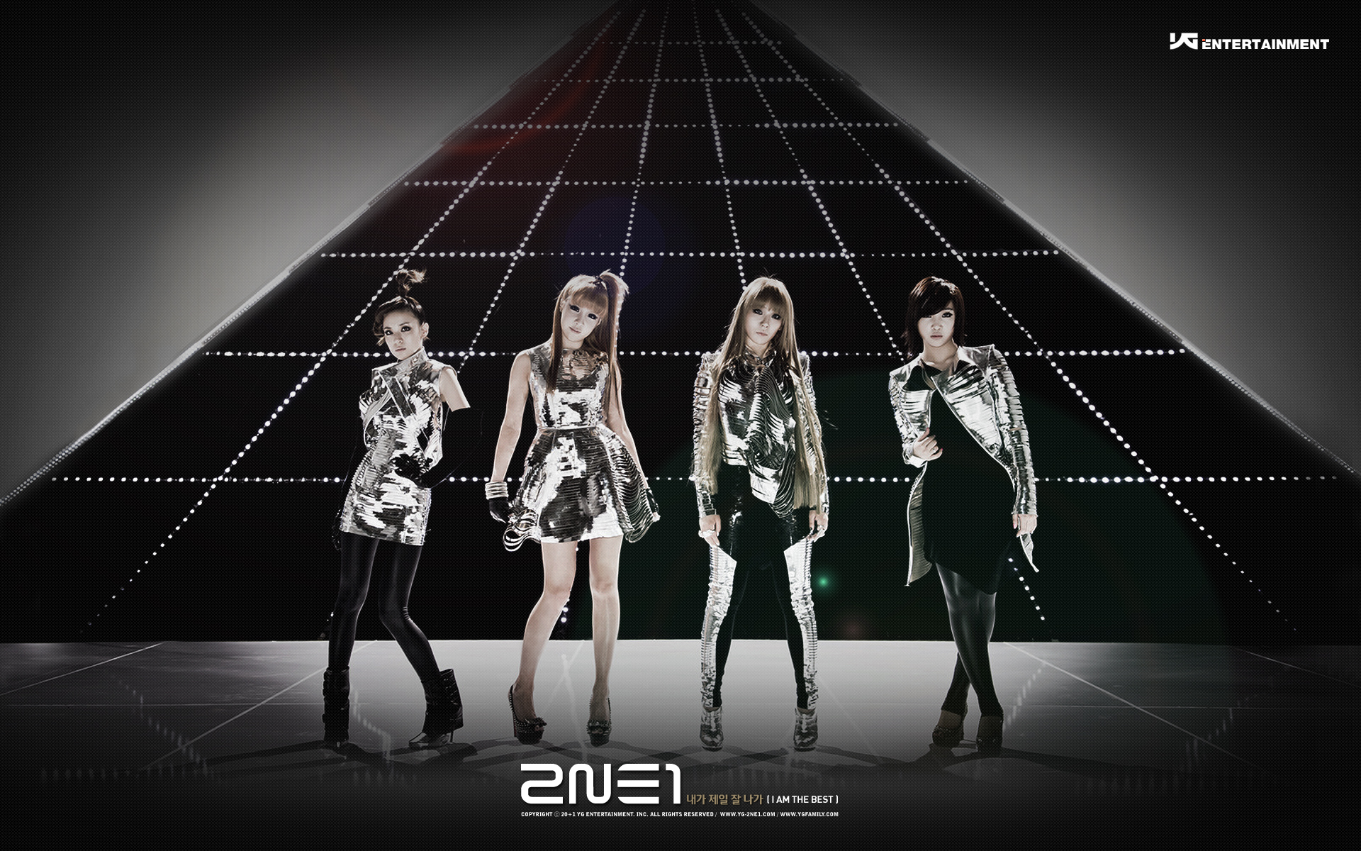 Official: YG 2NE1 Official Website For “I Am The Best” Plus Official Wallpaper!