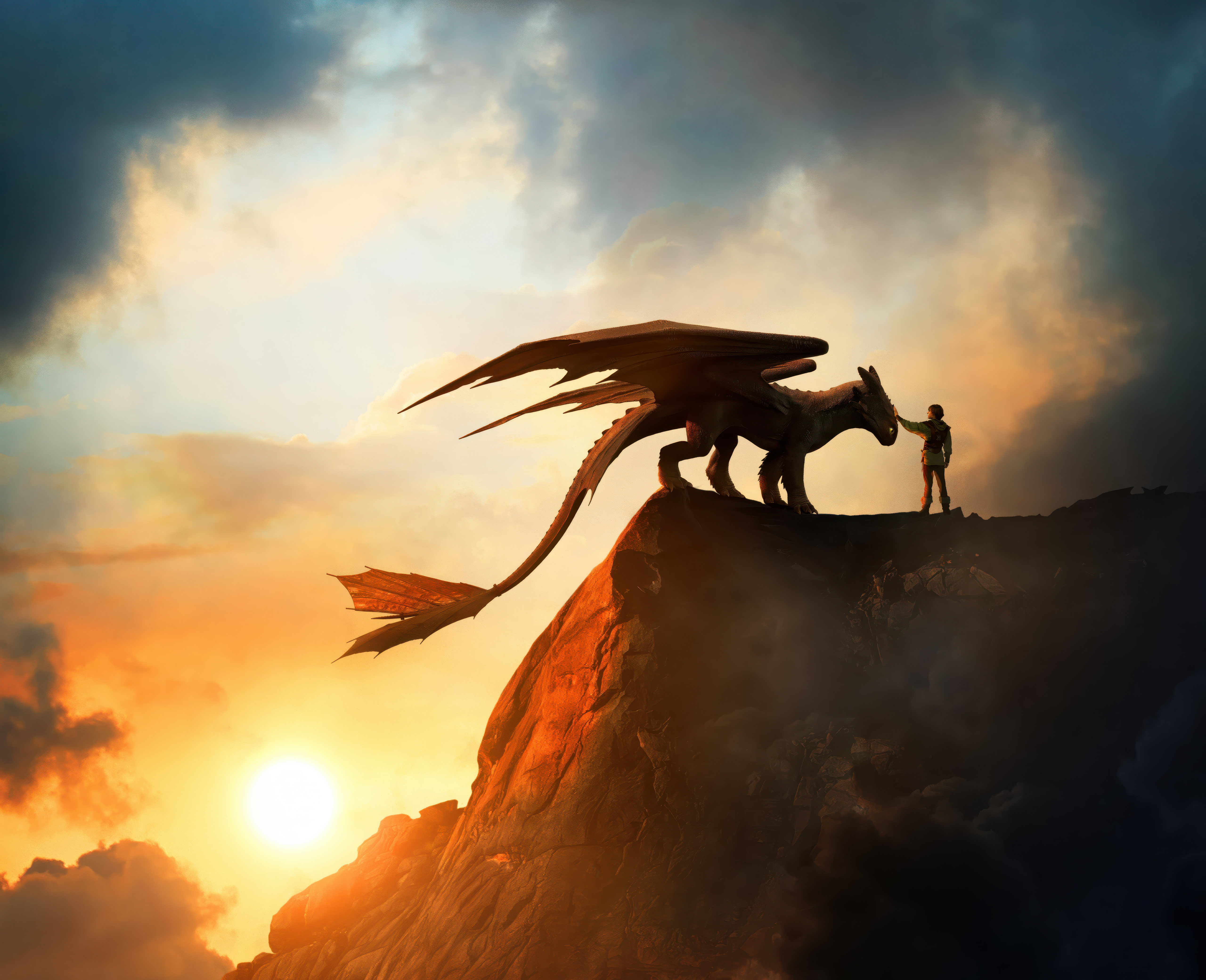 Hiccup Wallpaper 4K, Astrid, How to Train Your Dragon
