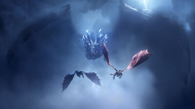 World of Warcraft: Dragonflight Raszageth Dragon Chase Wallpaper 4K 8K HD PC j