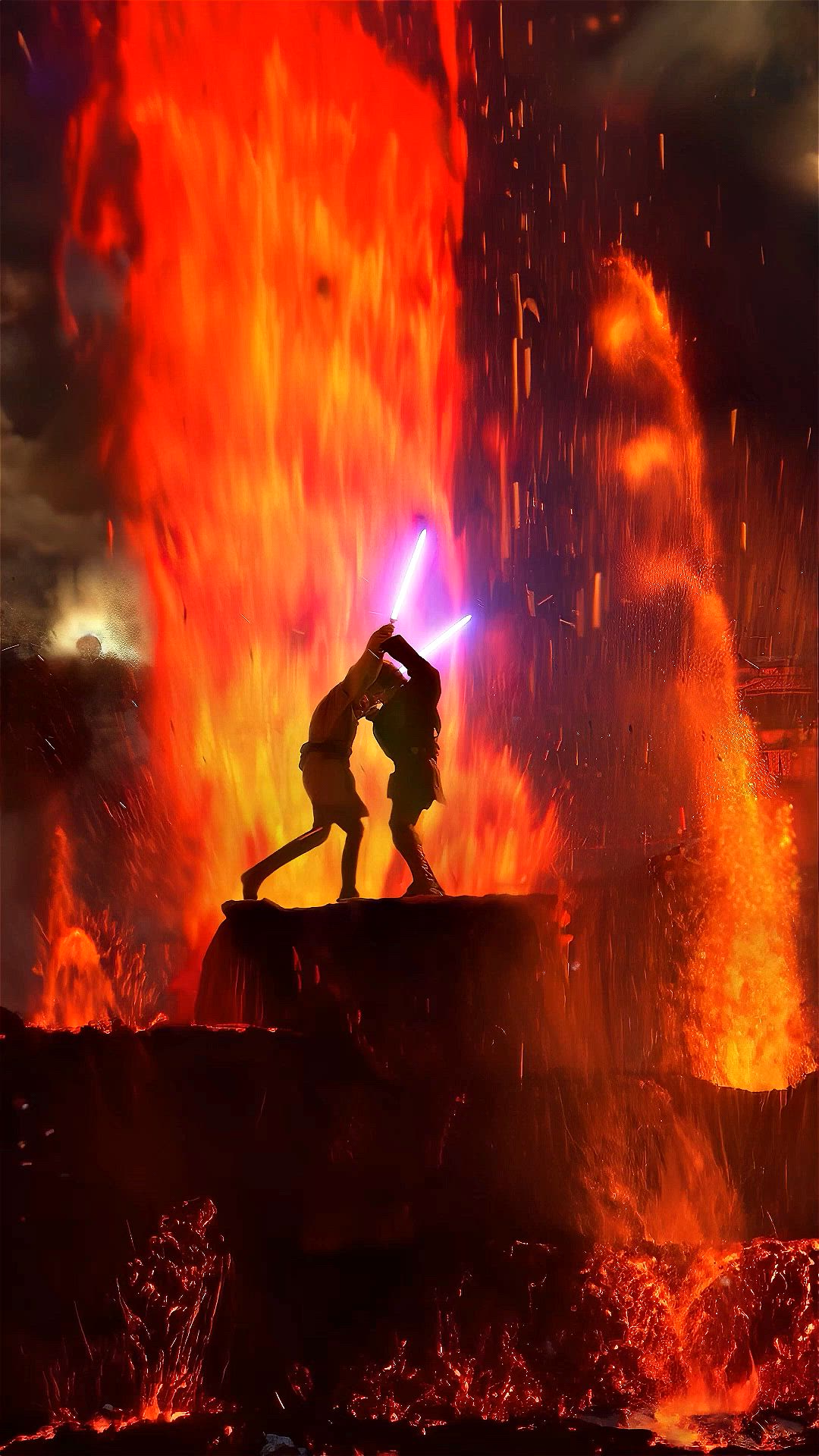 Anakin Vs. Obi Wan Live Wallpaper