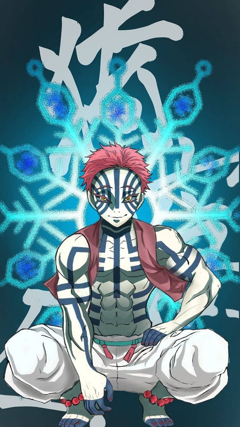Demon Slayer Akaza Wallpaper