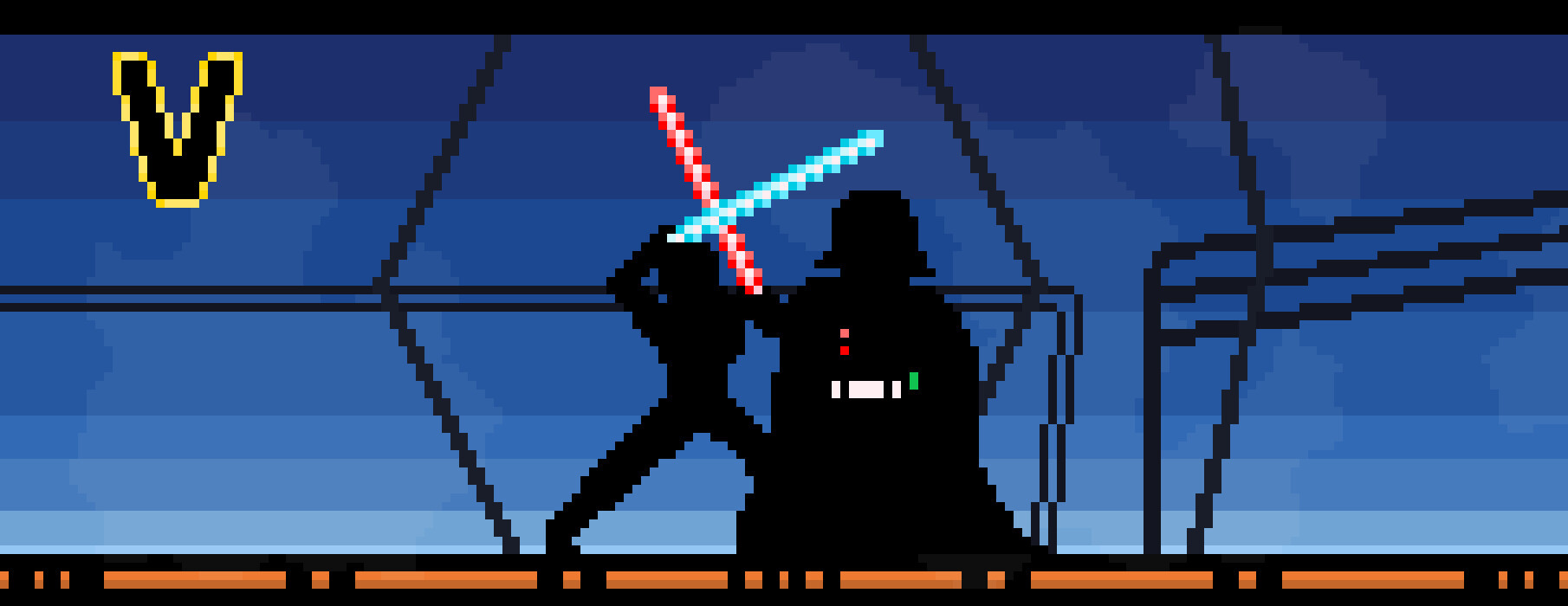 The Skywalker Saga Pixel Art. by Vinícius Leônidas