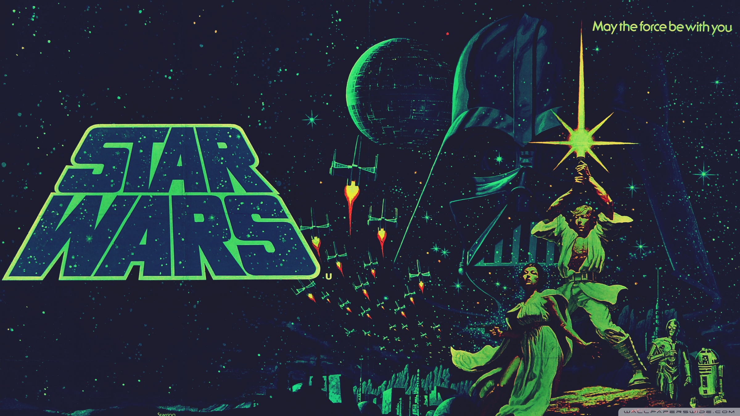 Star Wars Poster 4K UHD Wallpaper for UltraHD Desktop and TV, Smartphone and Tablet Devices