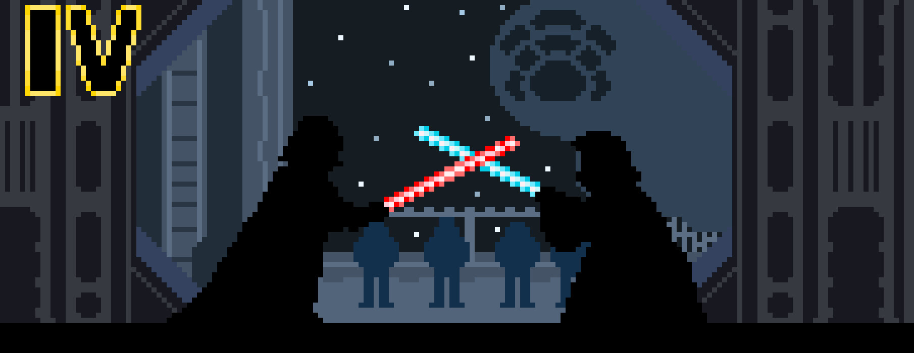 The Skywalker Saga Pixel Art. by Vinícius Leônidas