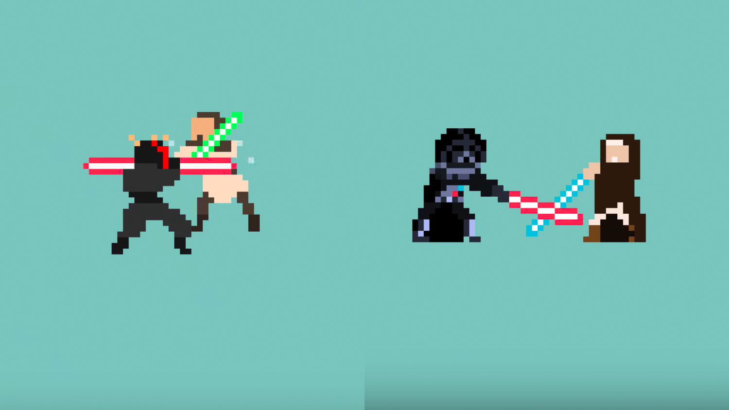 Watch STAR WARS Deaths Play Out as Pixel Art
