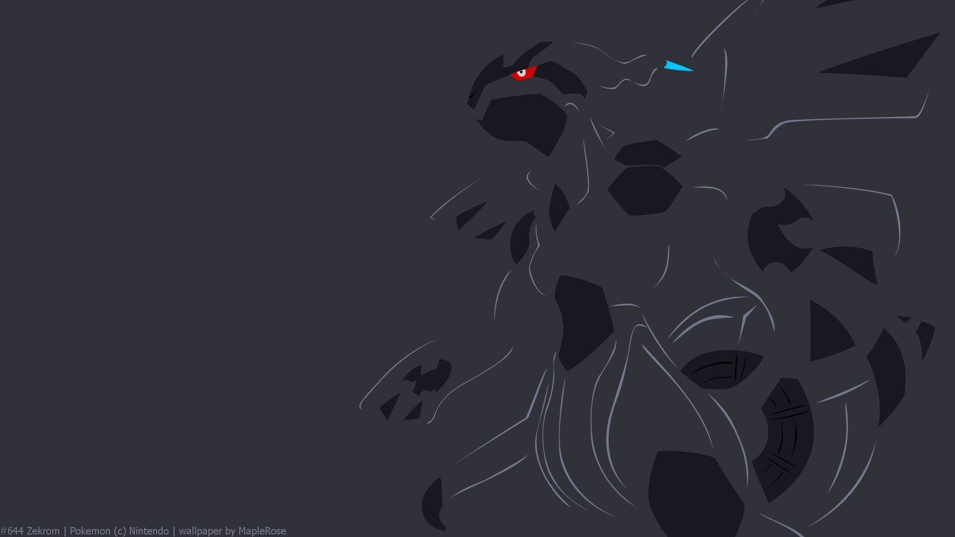 Zekrom. PokéWalls
