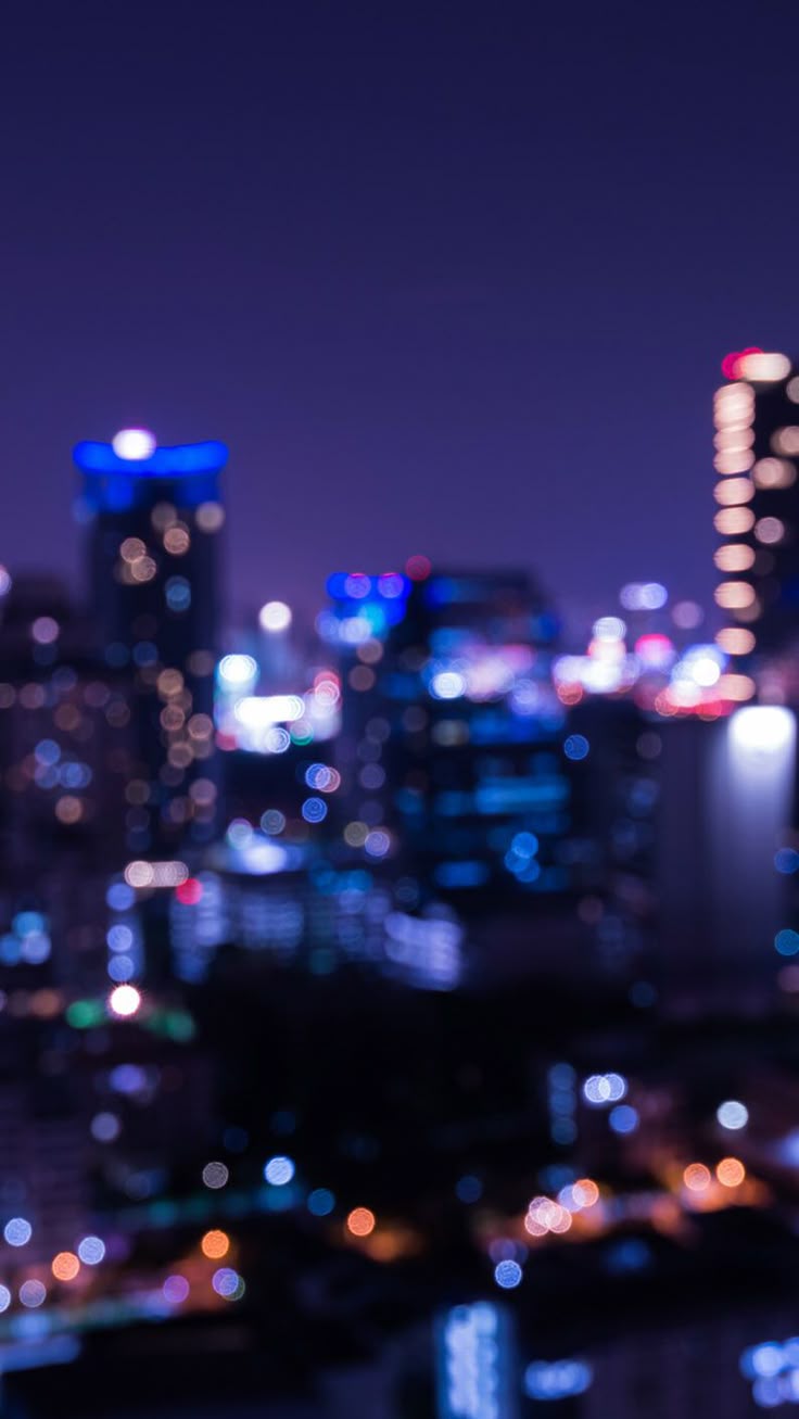 Blurred Cityscape