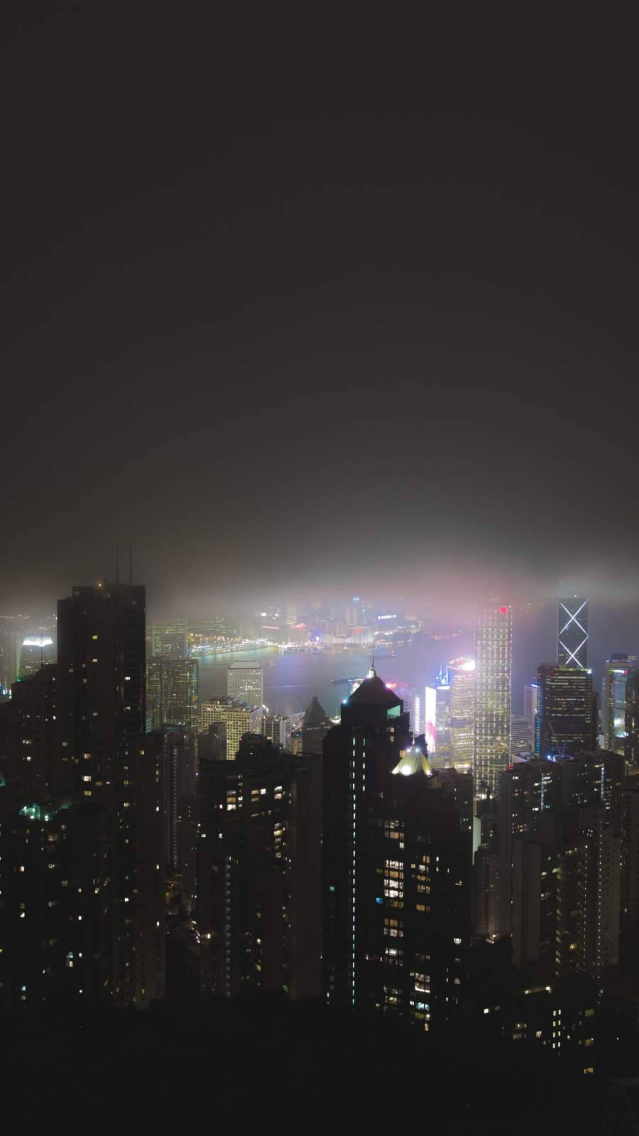 Download The City Lights Blur Together in an Aesthetic of Exhilaration Wallpaper