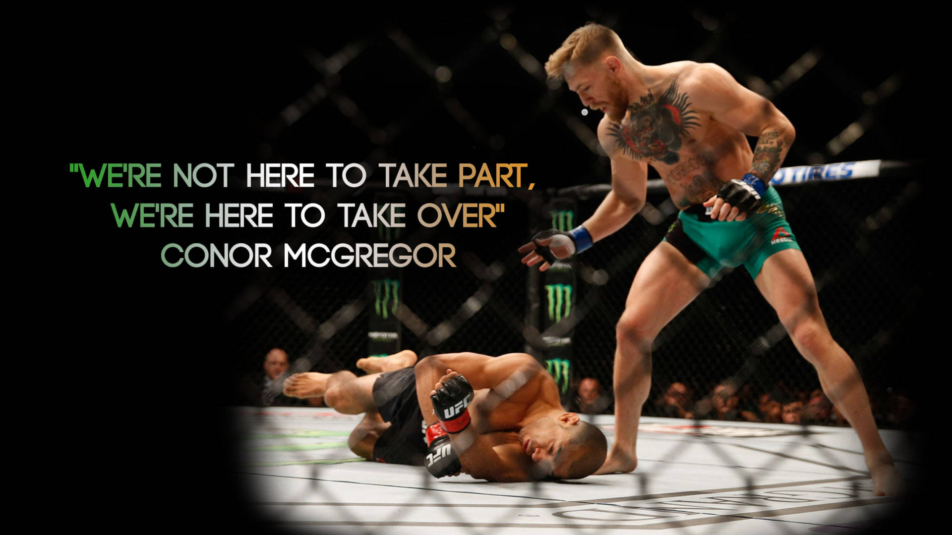 Download free Irish Martial Artist Conor Mcgregor Quote Wallpaper