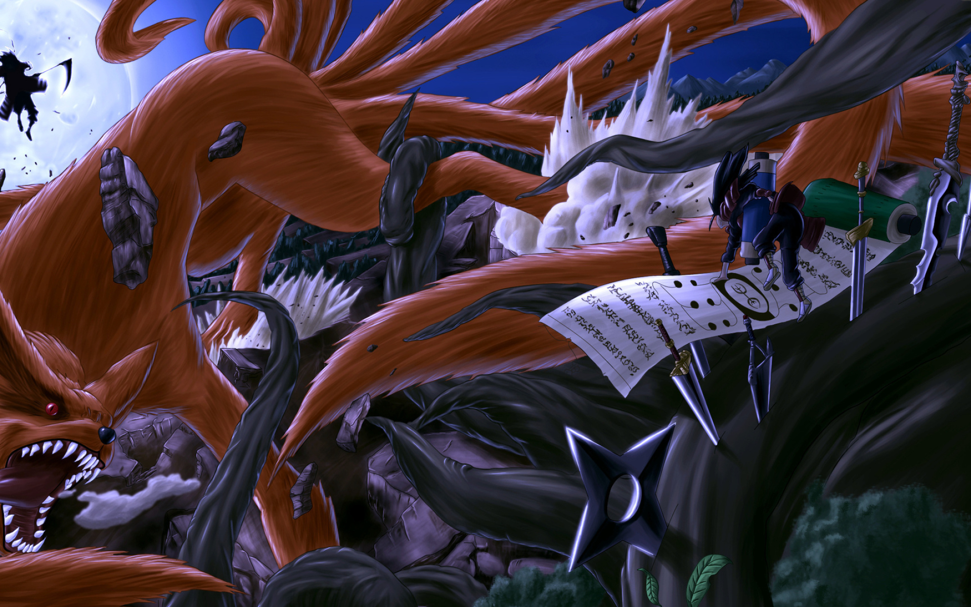 Tailed Beasts (Naruto) Wallpaper