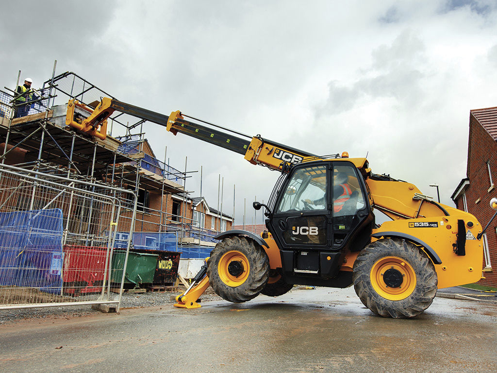 Conduct telescopic materials handler operations