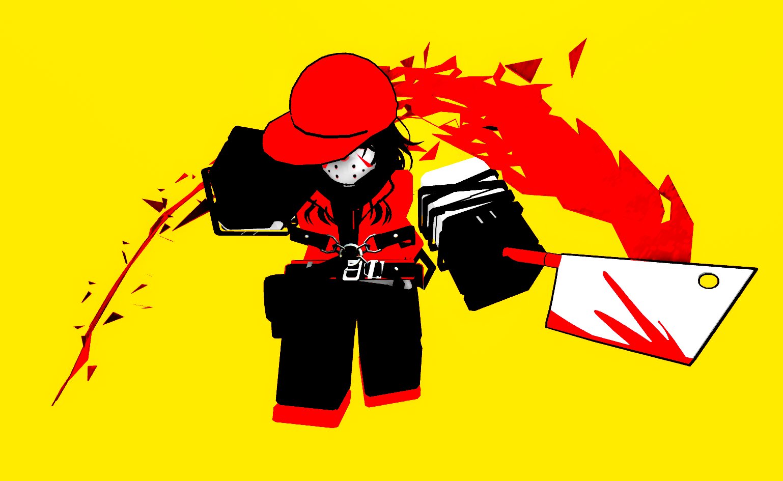 ⋆ProtoCyn⋆ stylised avatars for Vanity Jason and Azure i made, thought i'd share these #Forsaken #forsakenroblox #butchervanity #azureforsaken